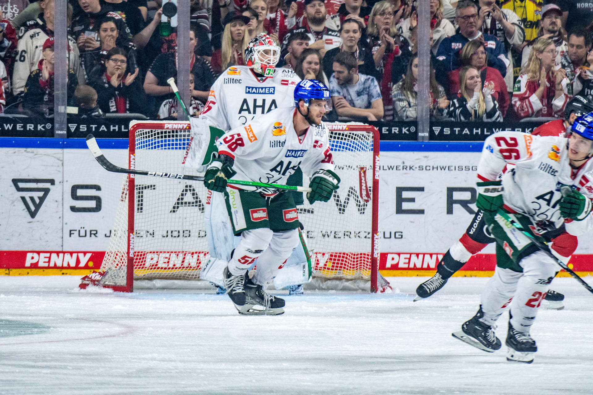 Maximilian Renner; DEL Kölner Haie - Augsburger Panther, 03.10.2023