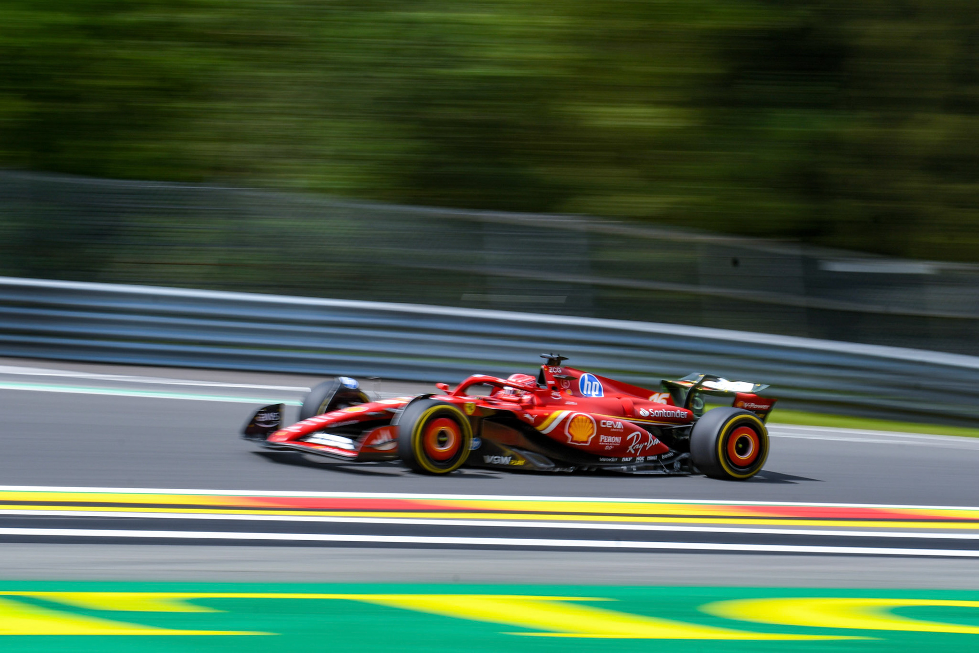 Charles Leclerc #16, Scuderia Ferrari;Formel 1 GP Spa / Belgien. Freitag, 26.07.2024