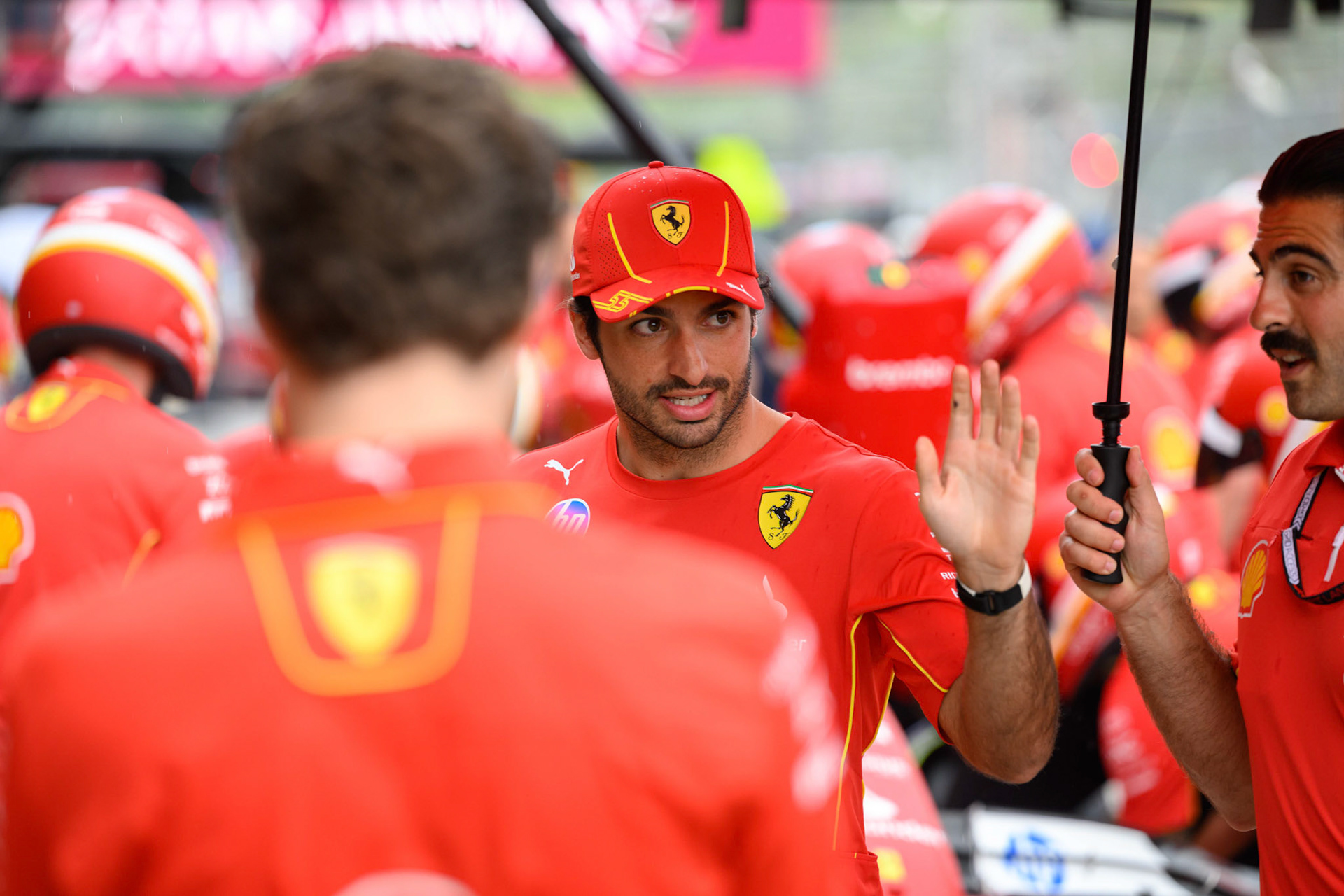 Carlos Sainz #55, Scuderia Ferrari; F1 GP Imola / Italien Donnerstag, 16.05.2024