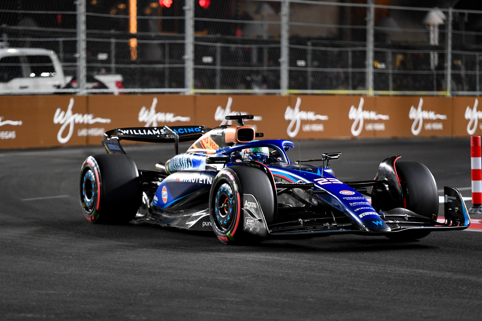 Alexander Albon (THA) Williams Racing;Formel 1 GP USA Las Vegas. Samstag 18.11.2023
