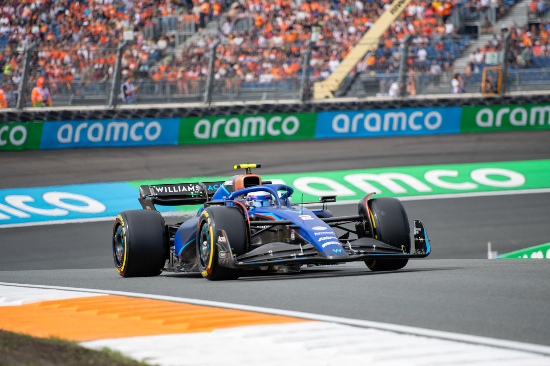 Logan Sargeant (USA) Williams Racing;Formel 1 GP Holland / Zandvoort. Freitag, 25.08.2023