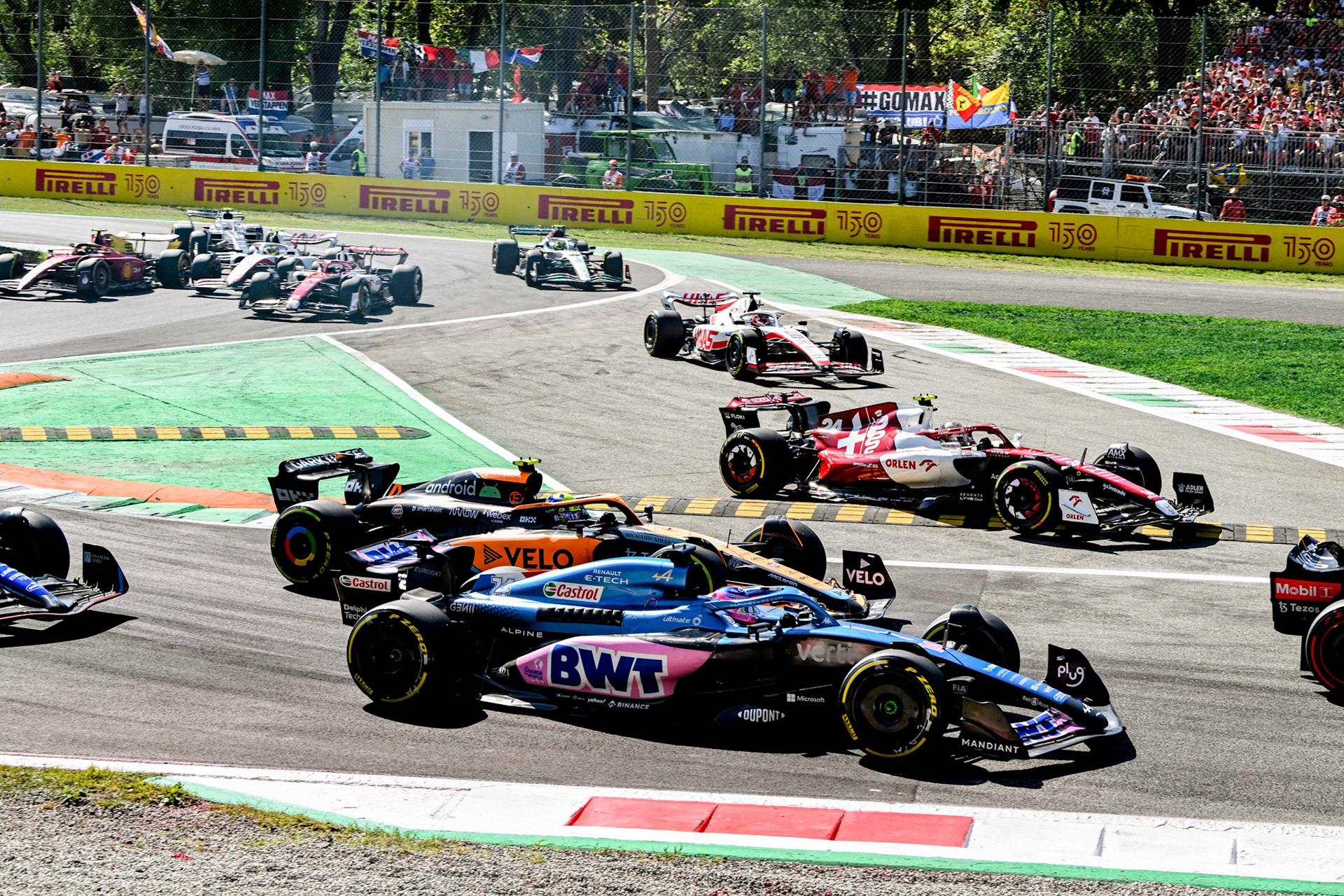 Fernando Alonso (ESP) Alpine F1 Team; Formel 1 GP Italien Monza, Sonntag, 11.09.2022