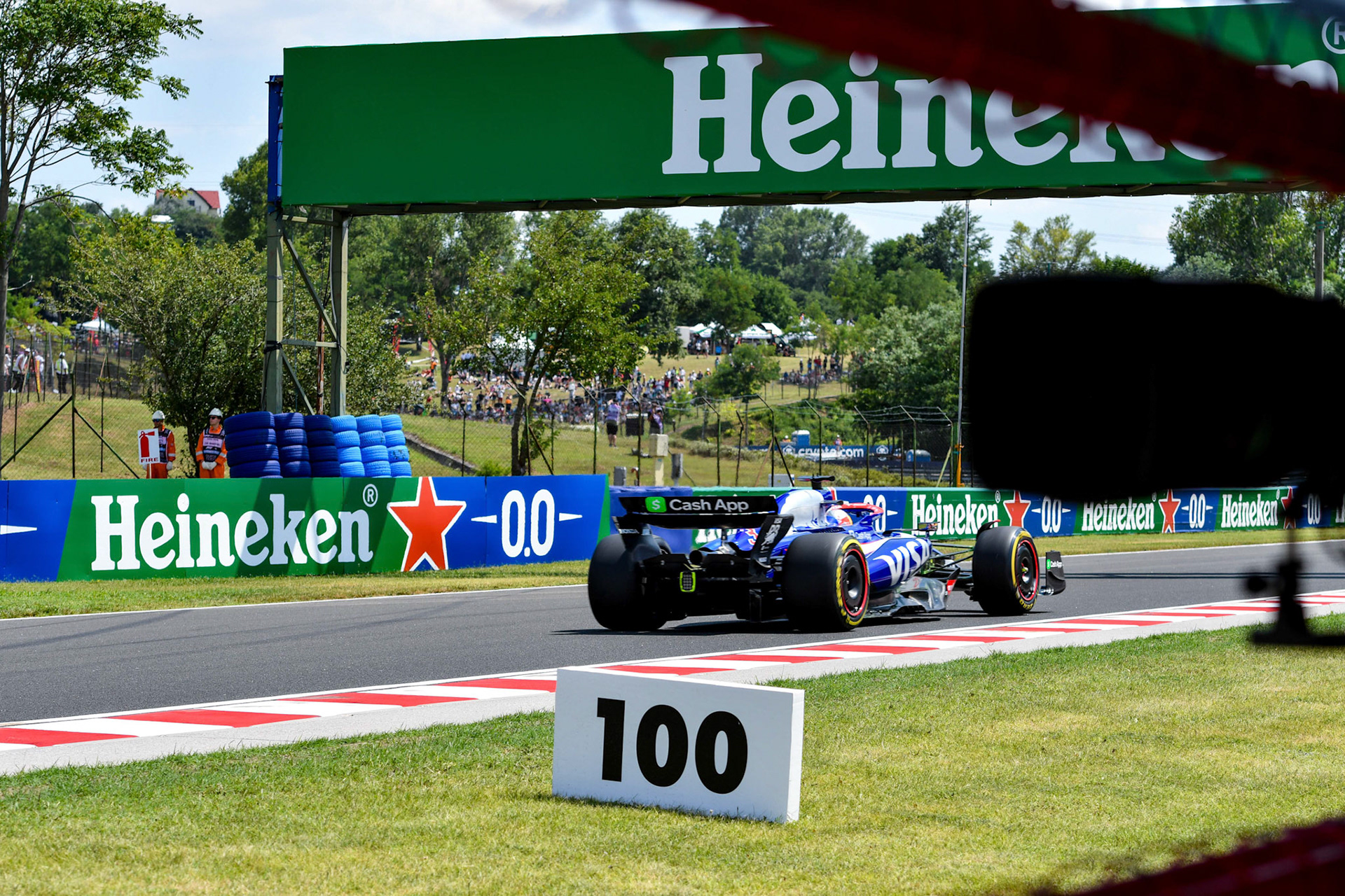 Daniel Ricciardo, #3, Visa Cash App RB Formula One Team;Formel 1 Budapest / Ungarn, 20.07.2024