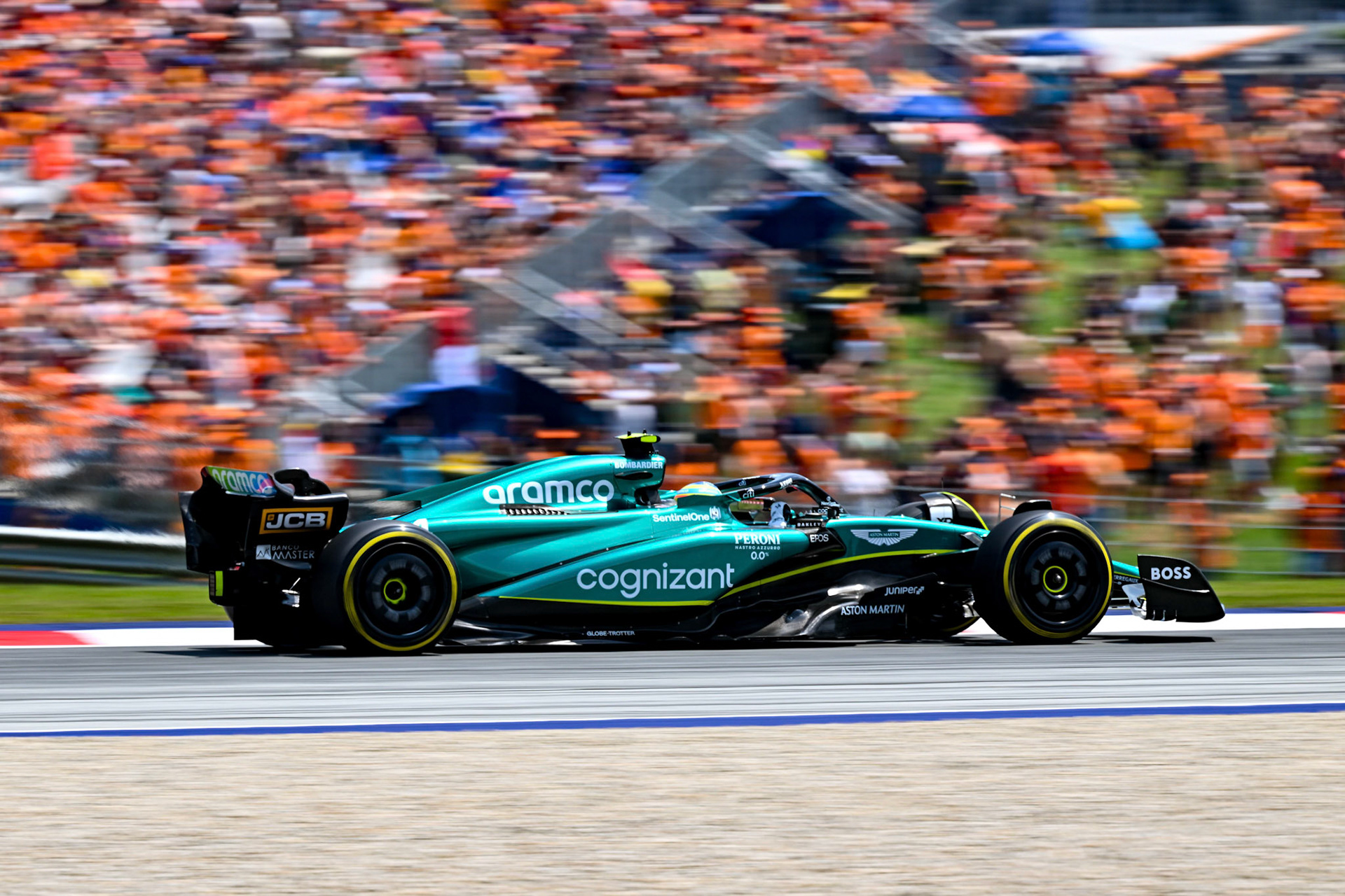 Fernando Alonso (ESP) Aston Martin Formula One Team; Formel 1 GP Austria / Österreich. Freitag, 30.06.2023