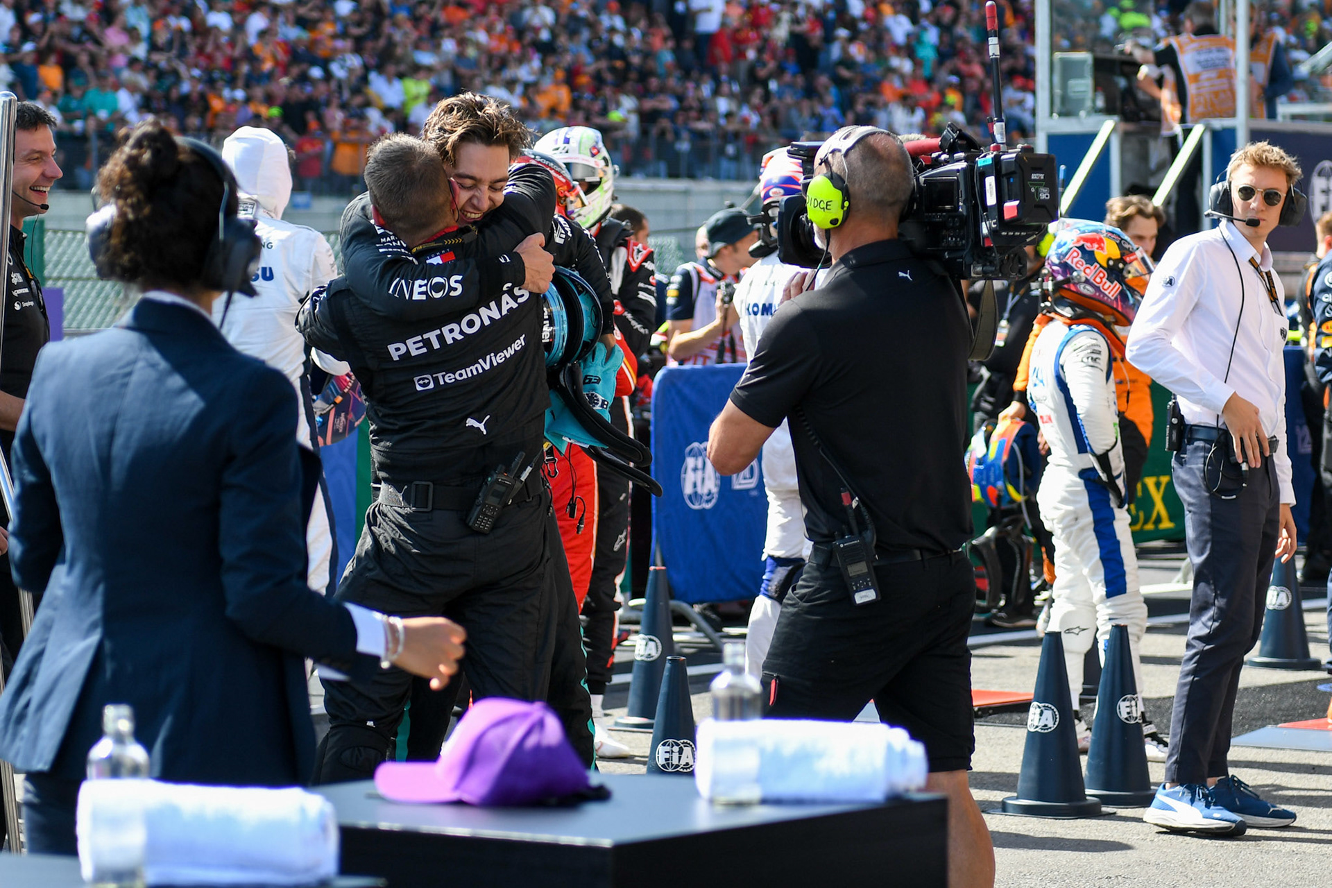 George Russell #63, Mercedes-AMG Petronas F1 Team;Formel 1 GP Spa / Belgien. Sonntag, 28.07.2024