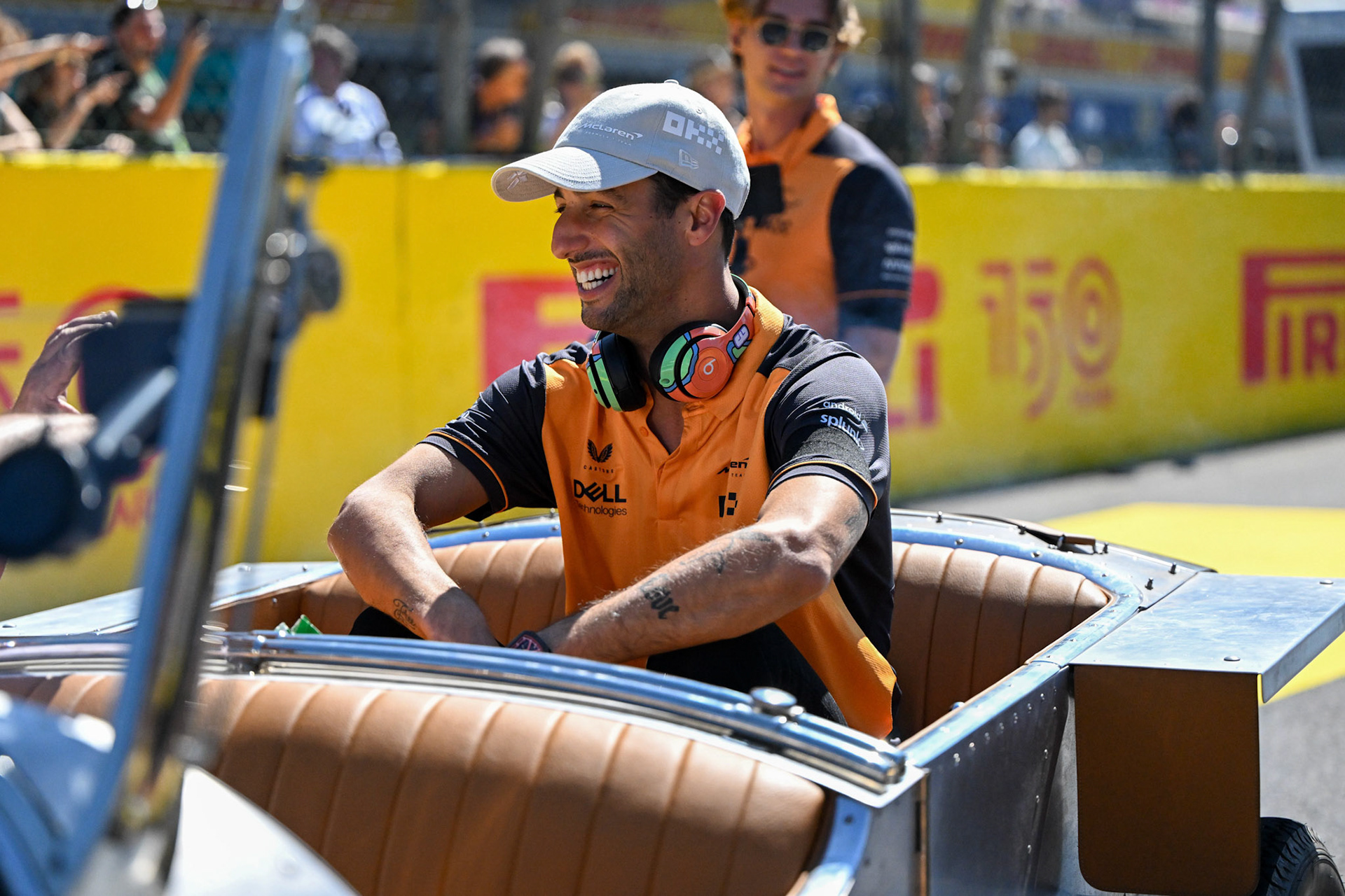 Daniel Ricciardo (GBR) McLaren; Formel 1 GP Italien Monza, Sonntag, 11.09.2022