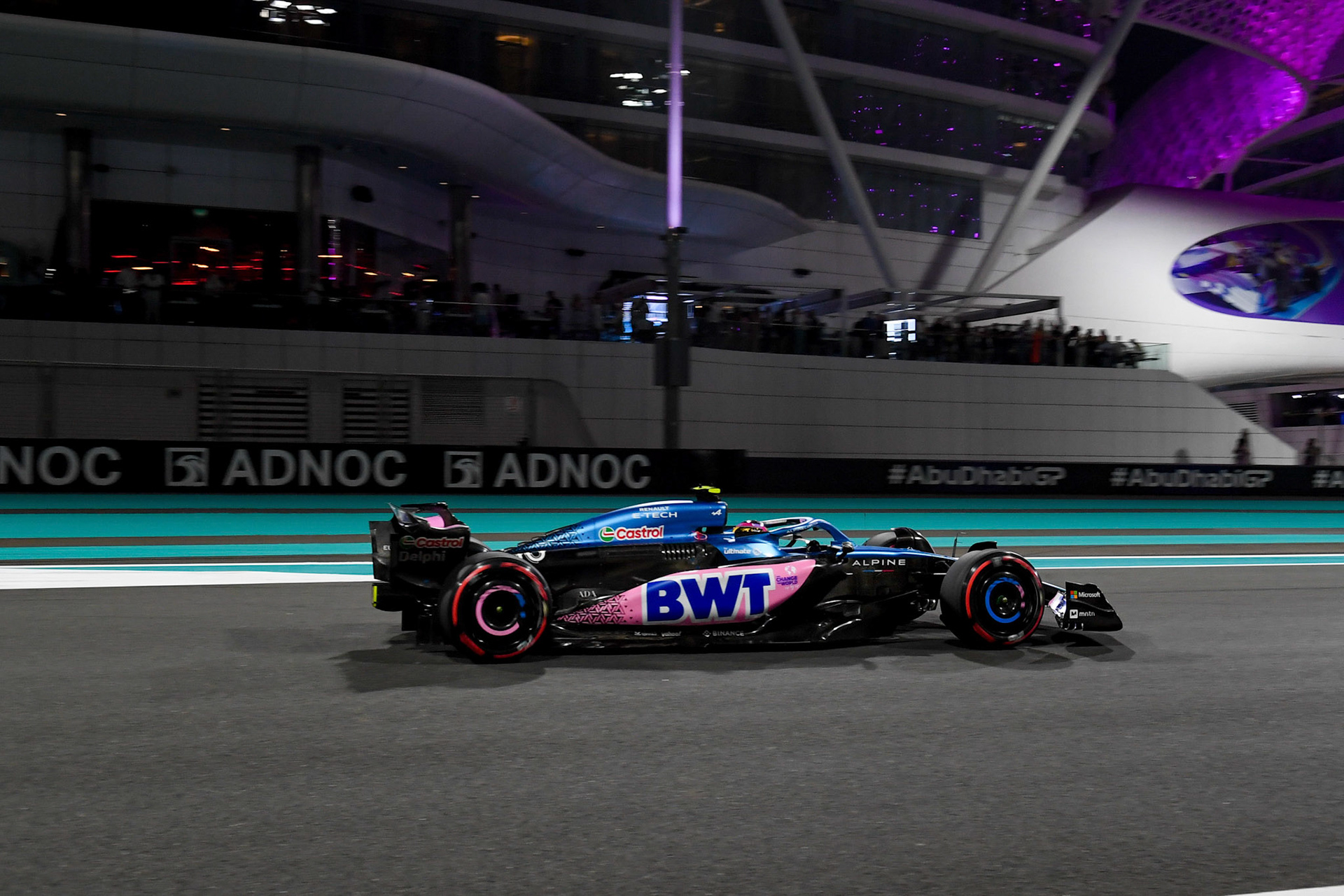 Pierre Gasly (FRA) Alpine F1 Team; Formel 1 GP Abu Dhabi. Samstag 25.11.2023