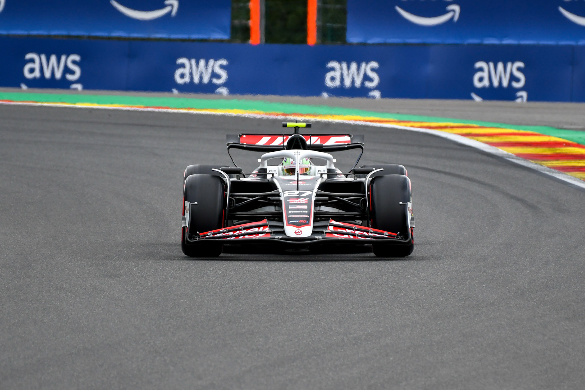 Nico Hülkenberg #27, MoneyGram Haas F1 Team;Formel 1 GP Spa / Belgien. Freitag, 26.07.2024