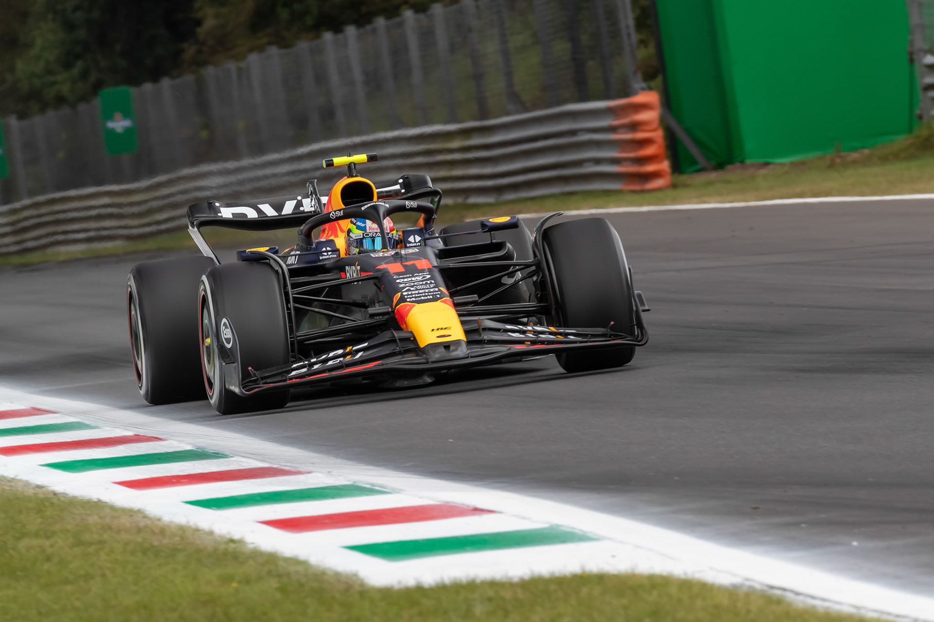 Sergio Perez (MEX) Red Bull Racing; Formel 1 GP Italien / Monza. Freitag, 01.09.2023
