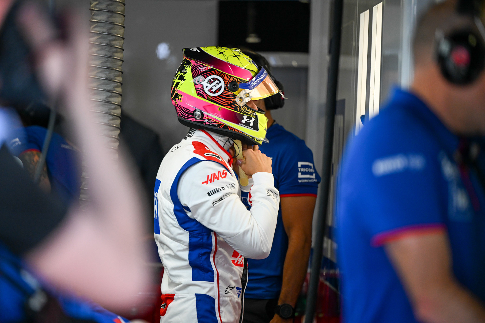 Mick Schumacher (GER) Haas F1 Team; Formel 1 GP Italien Monza, Samstag, 10.09.2022