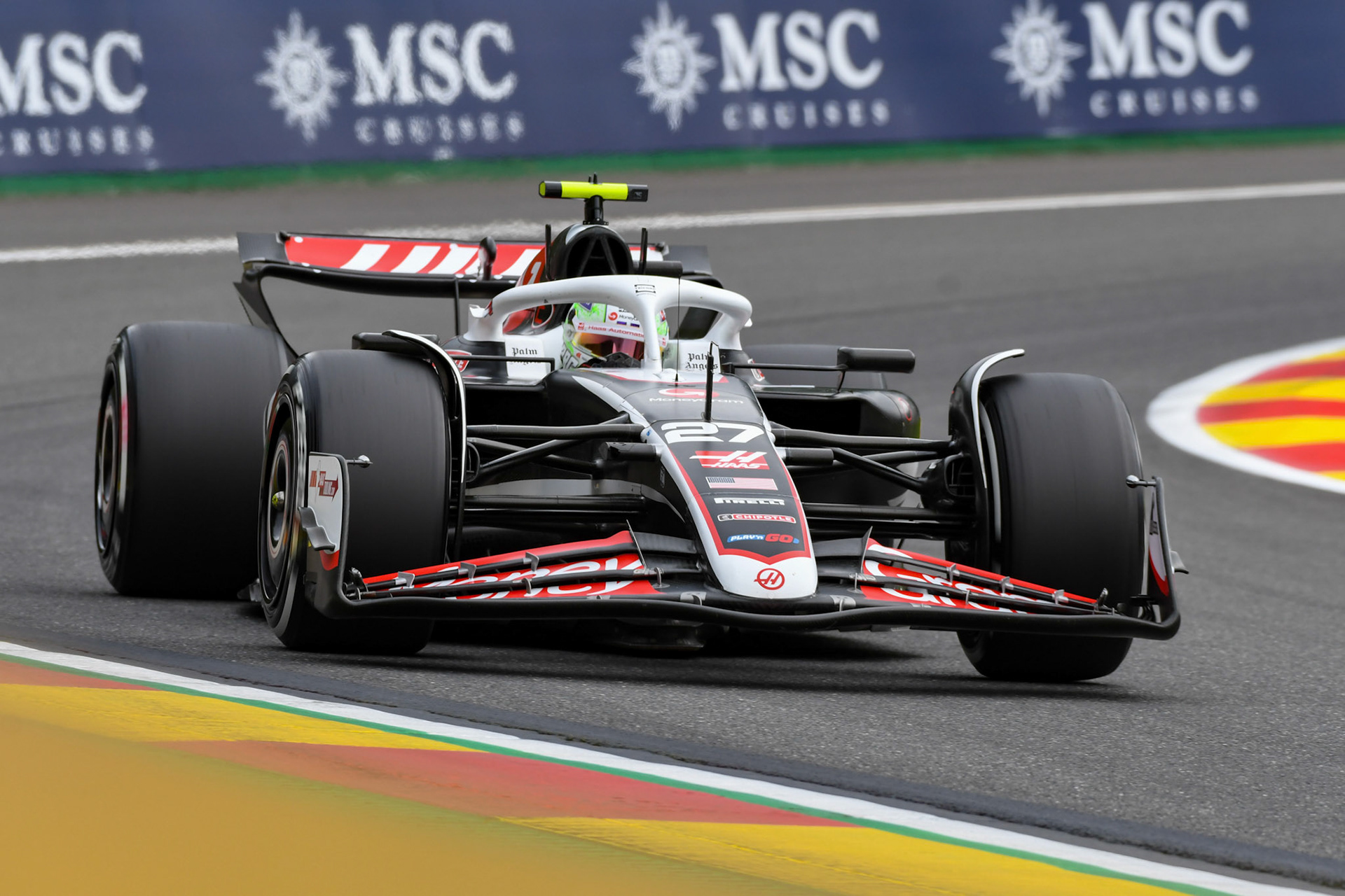 Nico Hülkenberg #27, MoneyGram Haas F1 Team;Formel 1 GP Spa / Belgien. Freitag, 26.07.2024