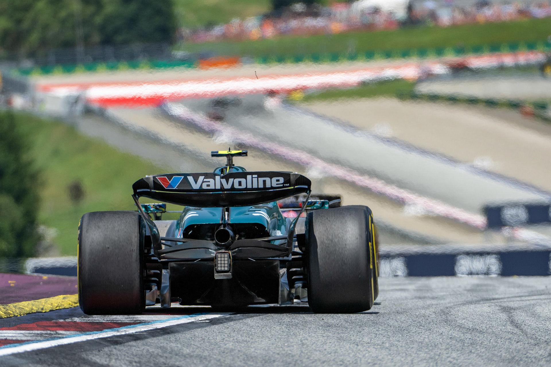 Fernando Alonso #14, Aston Martin Aramco F1 Team;Formel 1 GP Austria / Österreich. Samstag, 29.06.2024