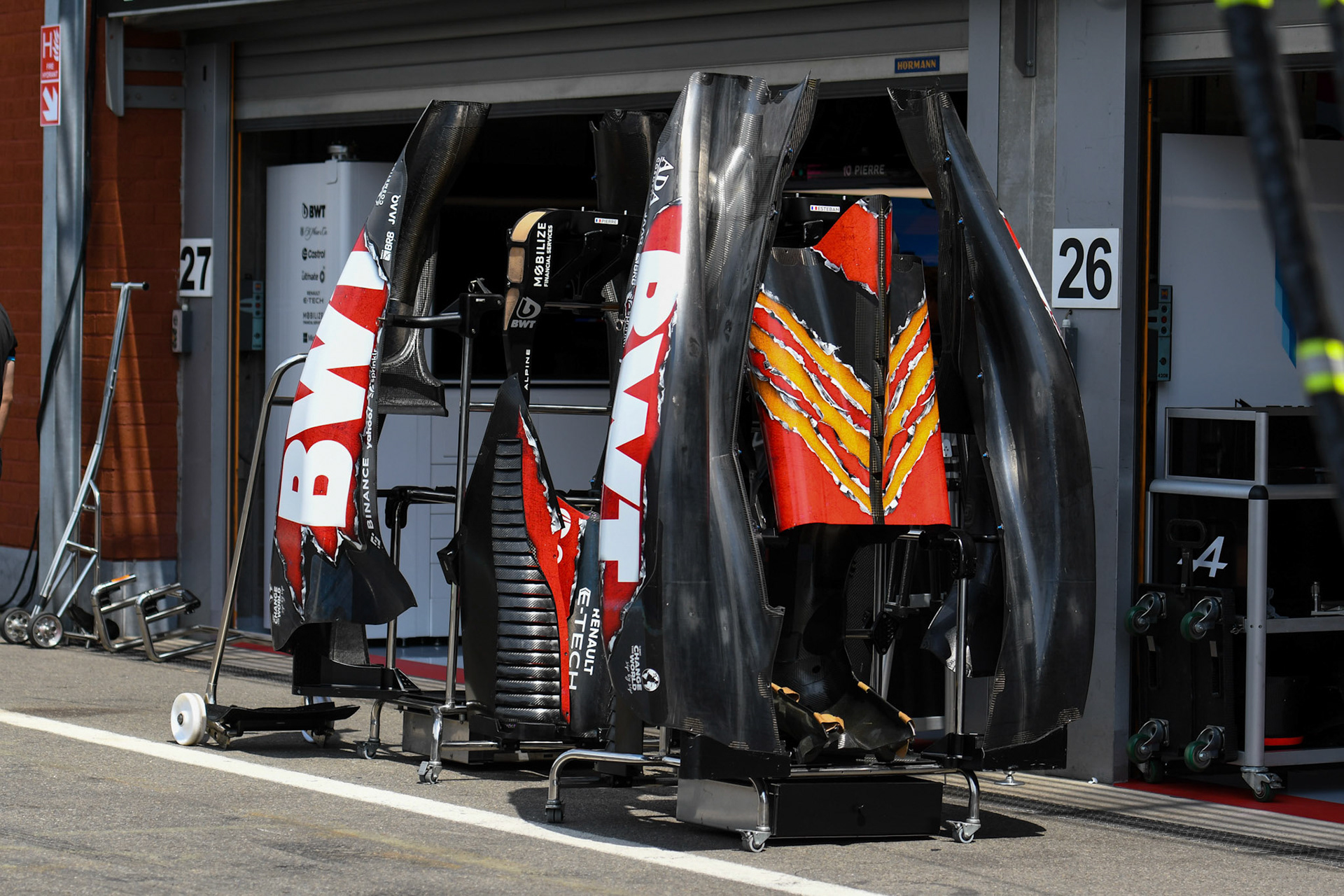 BWT Alpine F1 Team;Formel 1 GP Spa / Belgien. Donnerstag, 25.07.2024