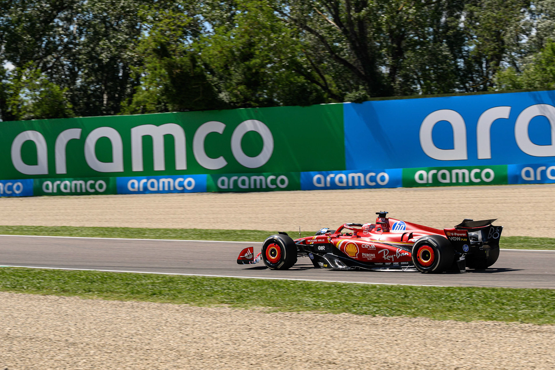 Charles Leclerc #16, Scuderia Ferrari; F1 GP Imola / Italien Freitag, 17.05.2024