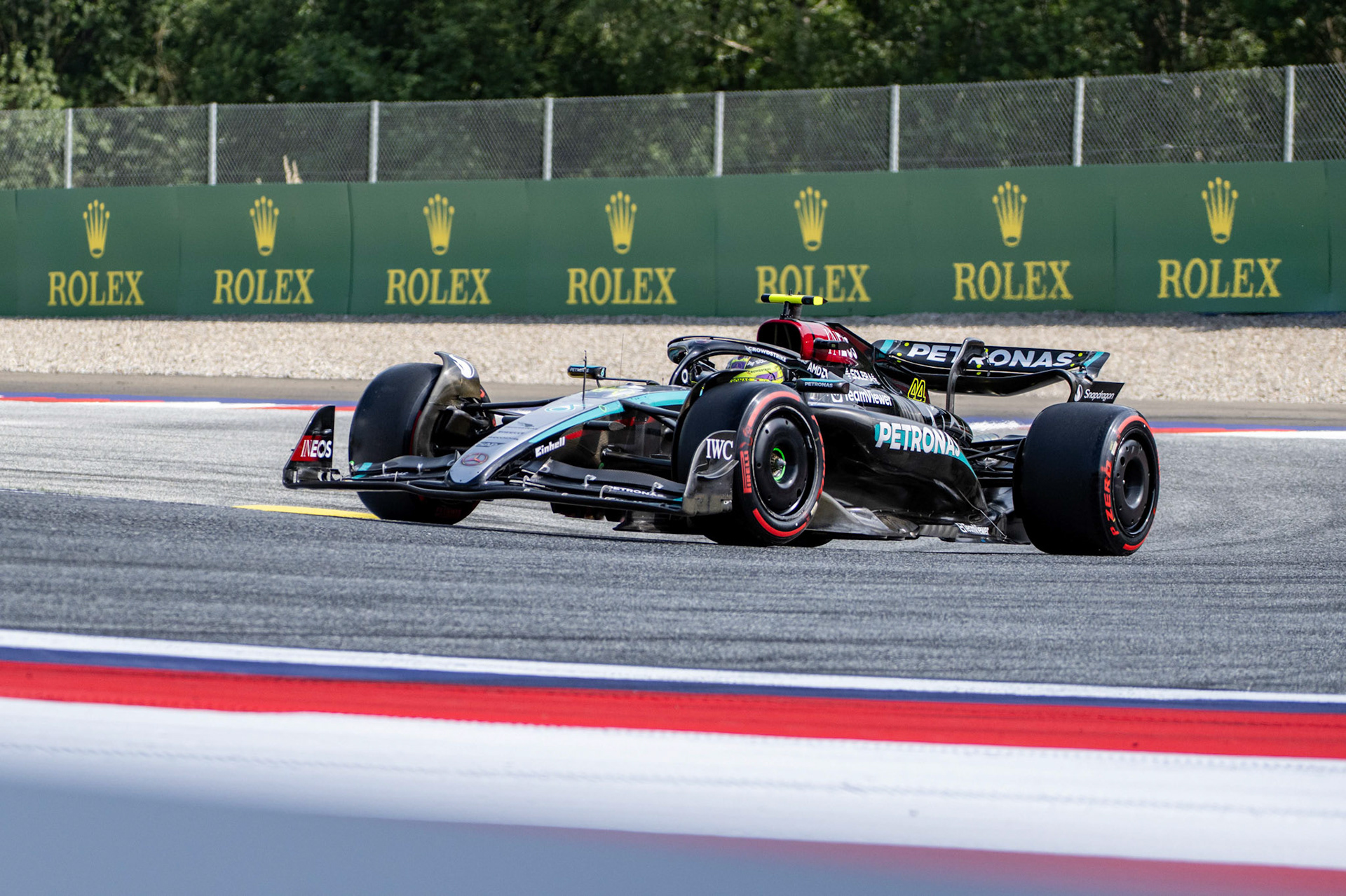 Lewis Hamilton #44, Mercedes-AMG Petronas F1 Team;Formel 1 GP Austria / Österreich. Samstag, 29.06.2024