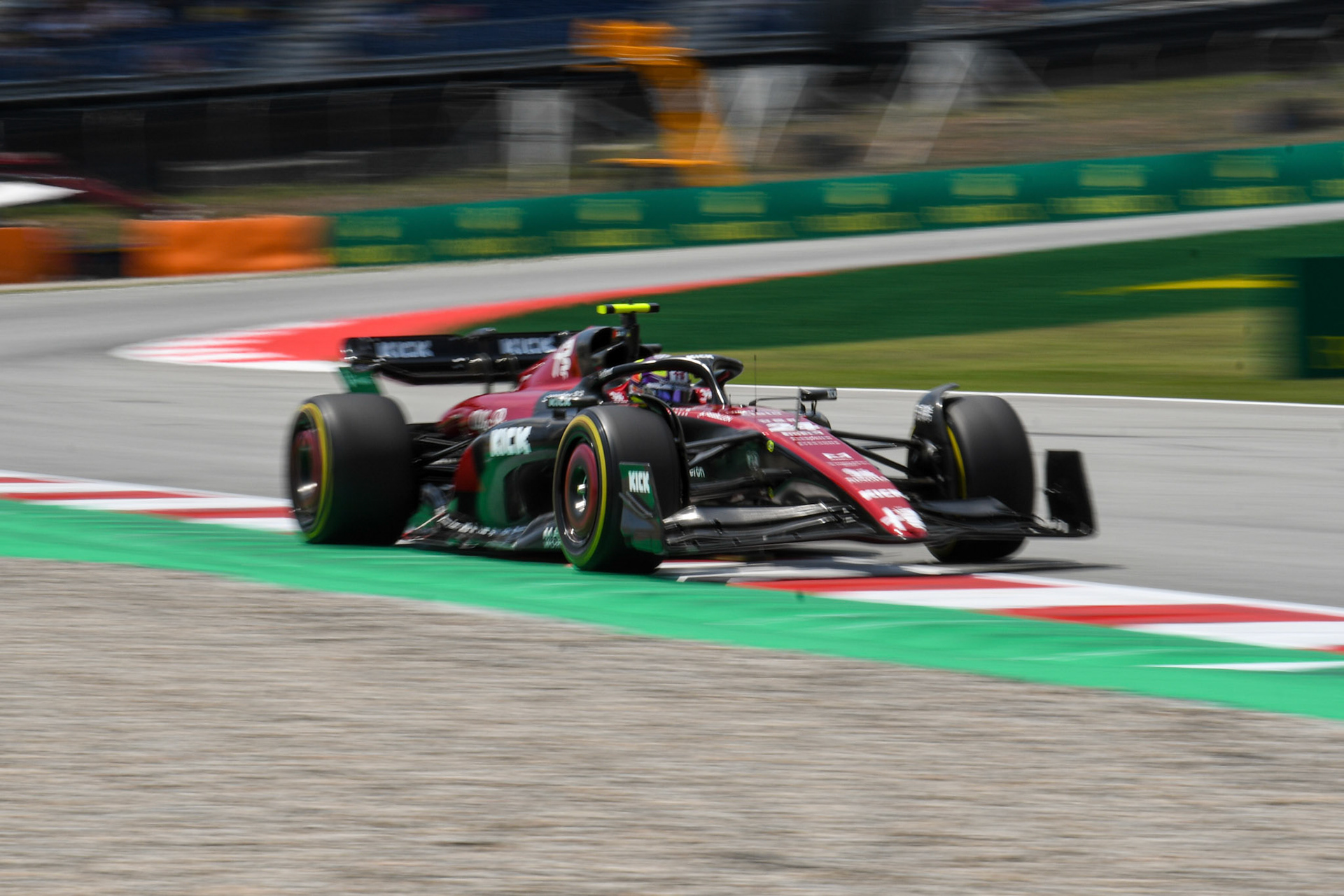 Guanyu Zhou (CHN) Alfa Romeo F1 Team;Formel 1 GP Barcelona. Freitag 02.06.2023