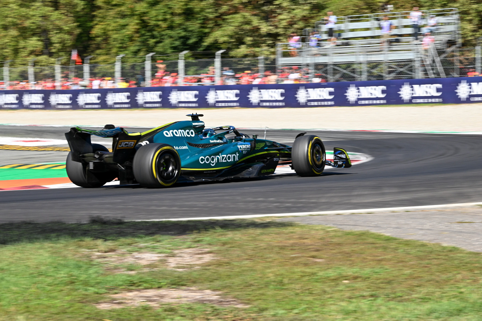 Lance Stroll (CAN) Aston Martin Cognizant Formula One Team; Formel 1 GP Italien Monza, Sonntag, 11.09.2022