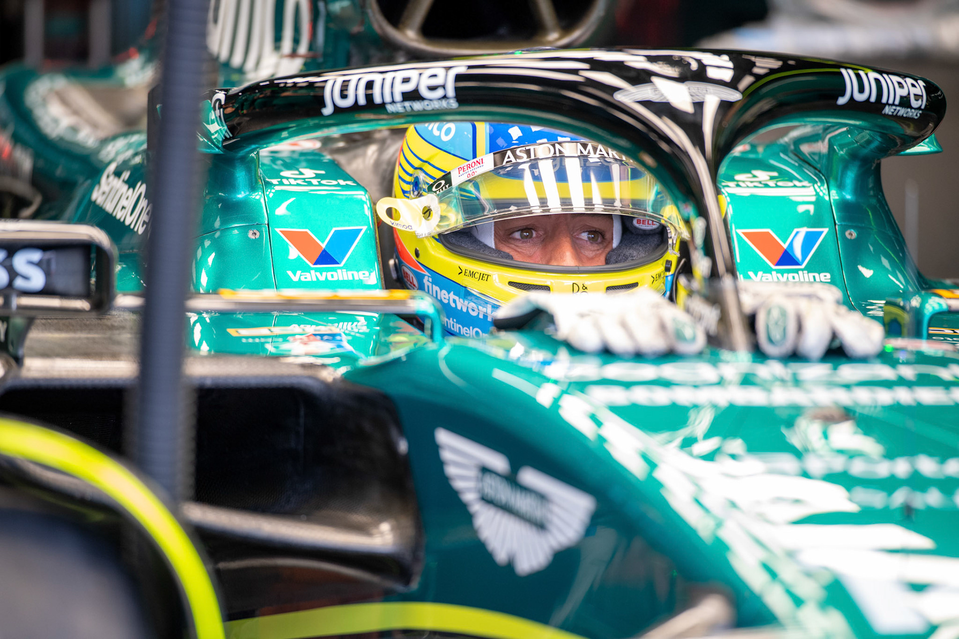 Fernando Alonso (ESP) Aston Martin Formula One Team; Formel 1 GP Holland / Zandvoort. Samstag, 26.08.2023