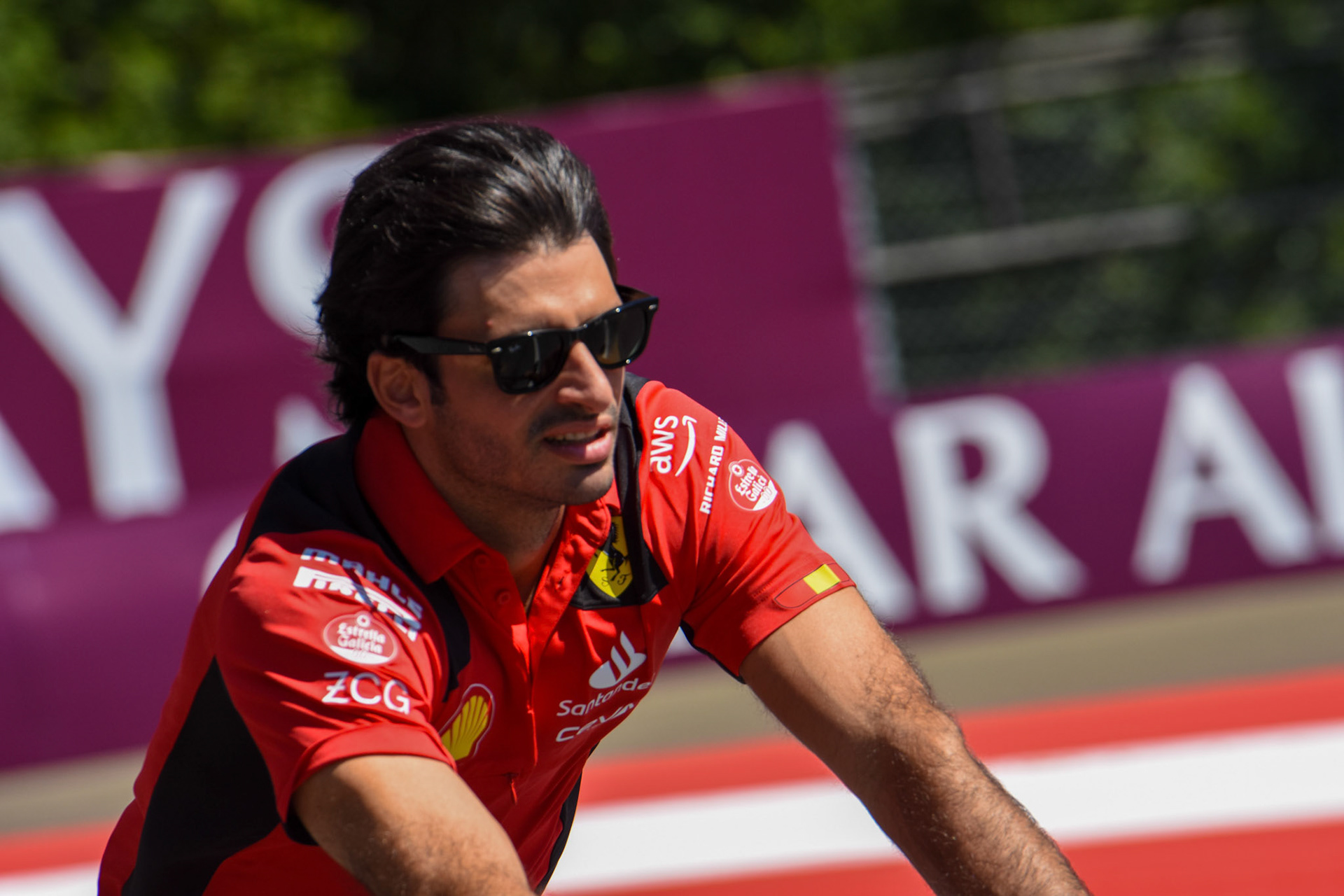 Carlos Sainz (ESP) Scuderia Ferrari; Formel 1 GP Austria / Österreich. Donnerstag 29.06.2023