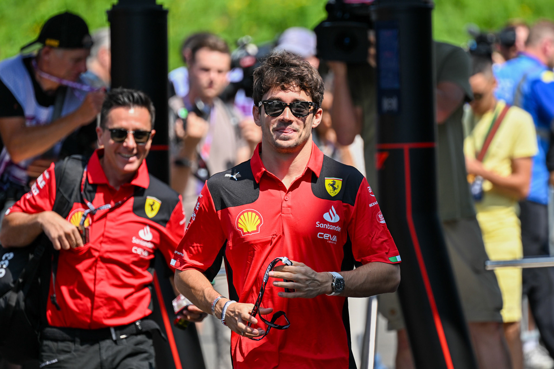 Charles Leclerc (MCO) Scuderia Ferrari;Formel 1 GP Austria / Österreich. Freitag, 30.06.2023