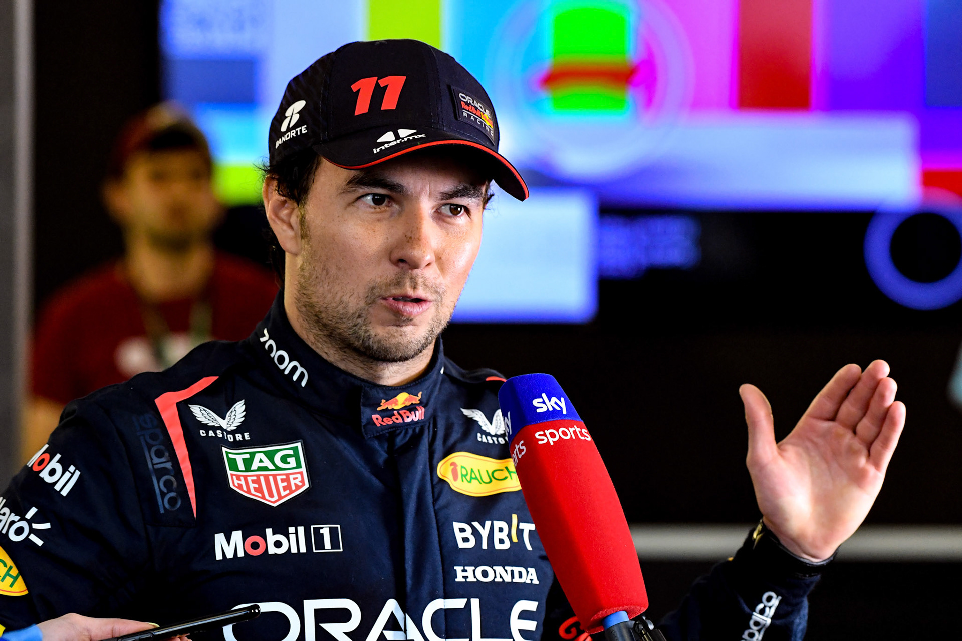 Sergio Perez (MEX) Red Bull Racing; Formel 1 GP Baku Azerbaijan. Samstag 29.04.2023