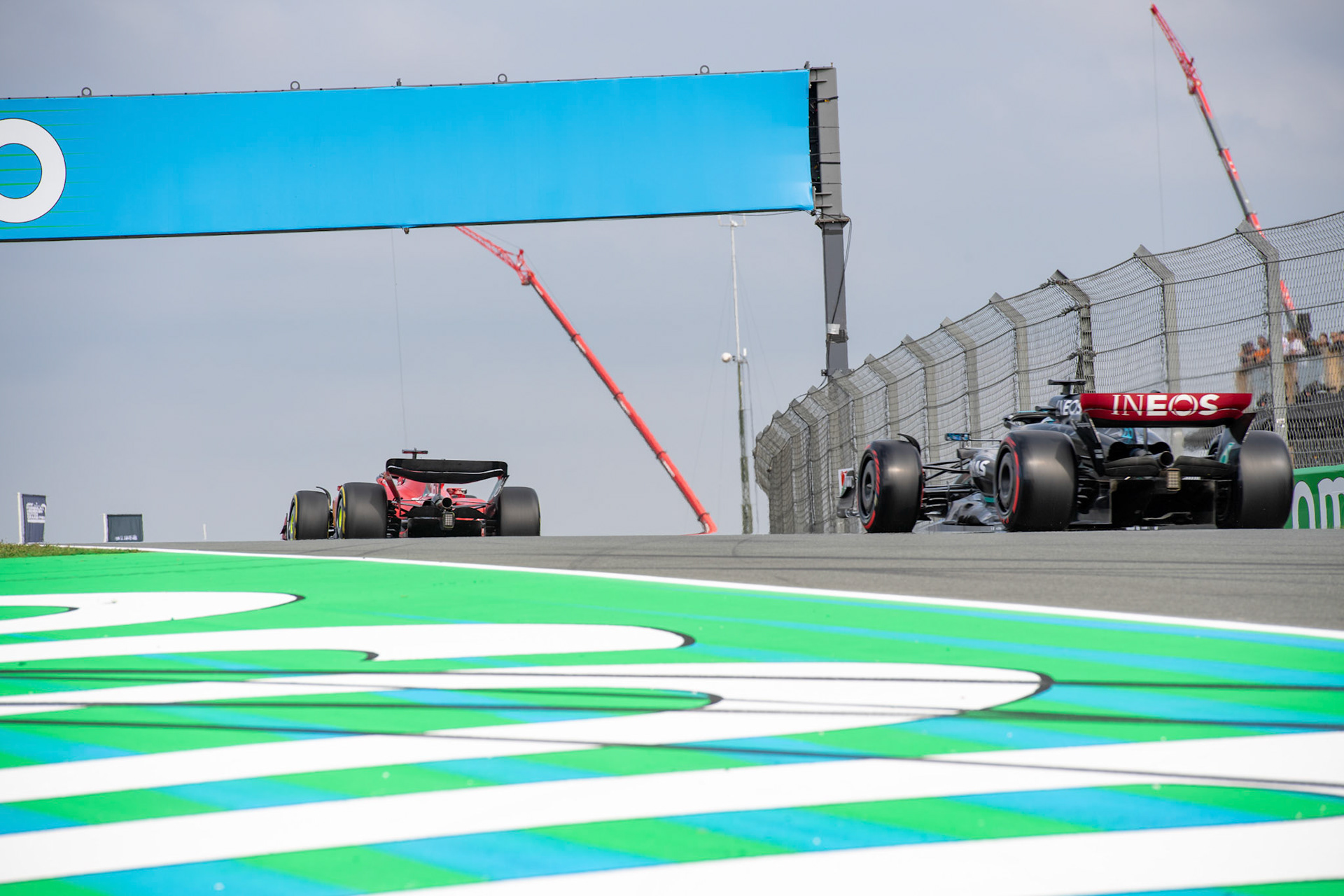 George Russell (GBR) Mercedes AMG F1 Team; Formel 1 GP Holland / Zandvoort. Freitag, 25.08.2023