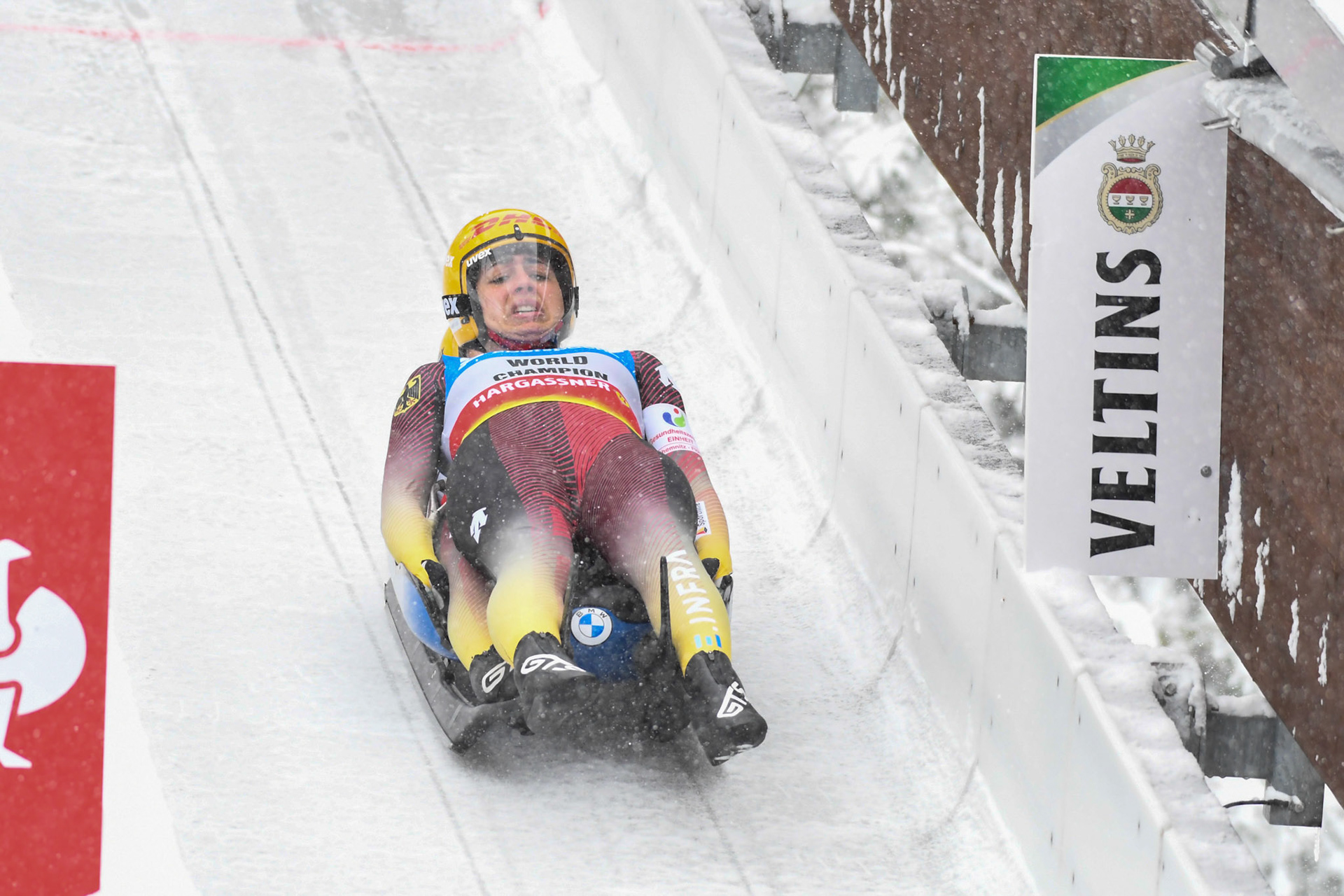 Jessica Degenhardt, Cheyenne Rosenthal, GER; Eberspächer Luge World Cup; Veltins Eisarena Winterberg 25.02.2023