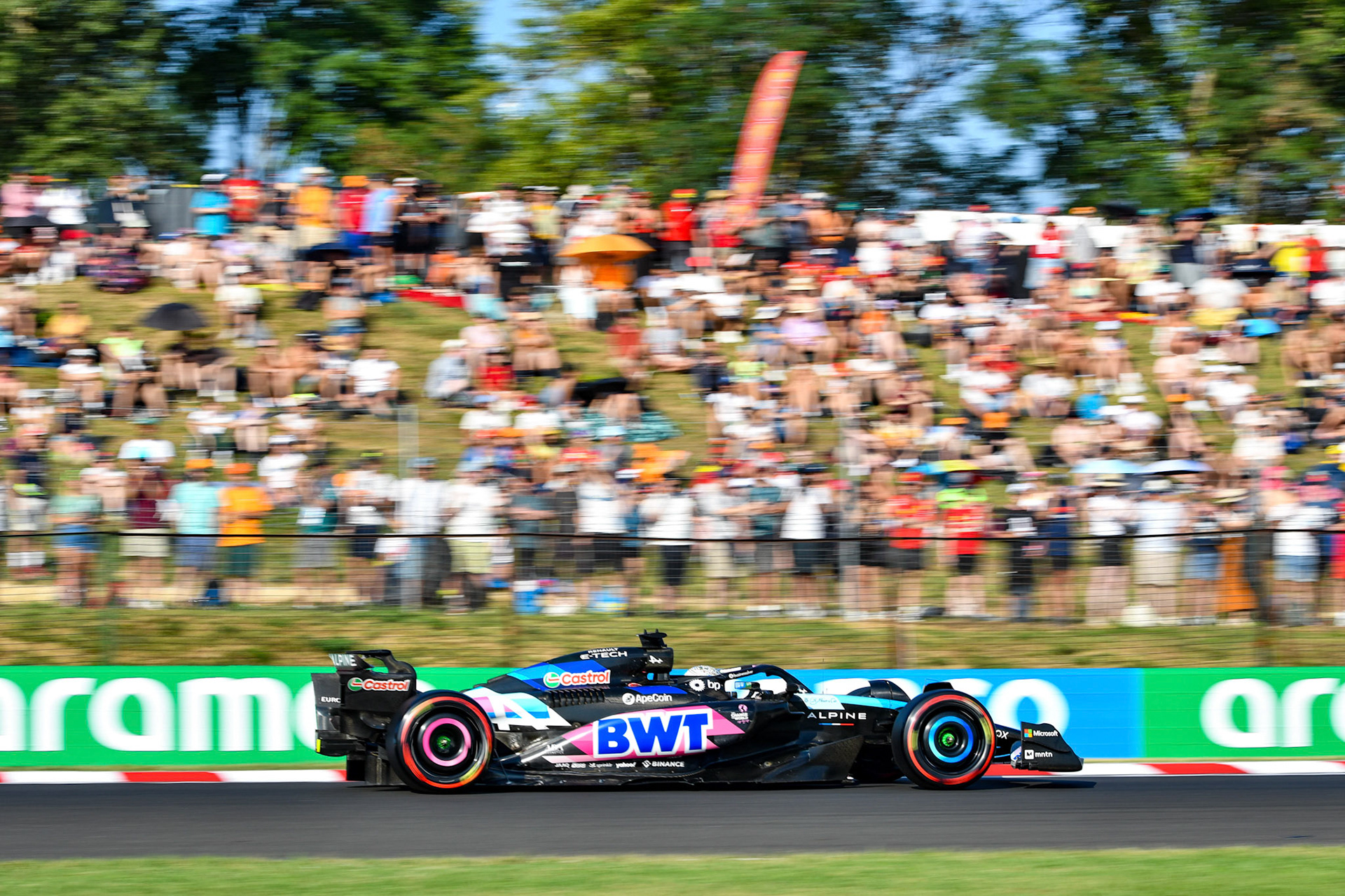 Esteban Ocon #31, BWT Alpine F1 Team;Formel 1 Budapest / Ungarn, 20.07.2024