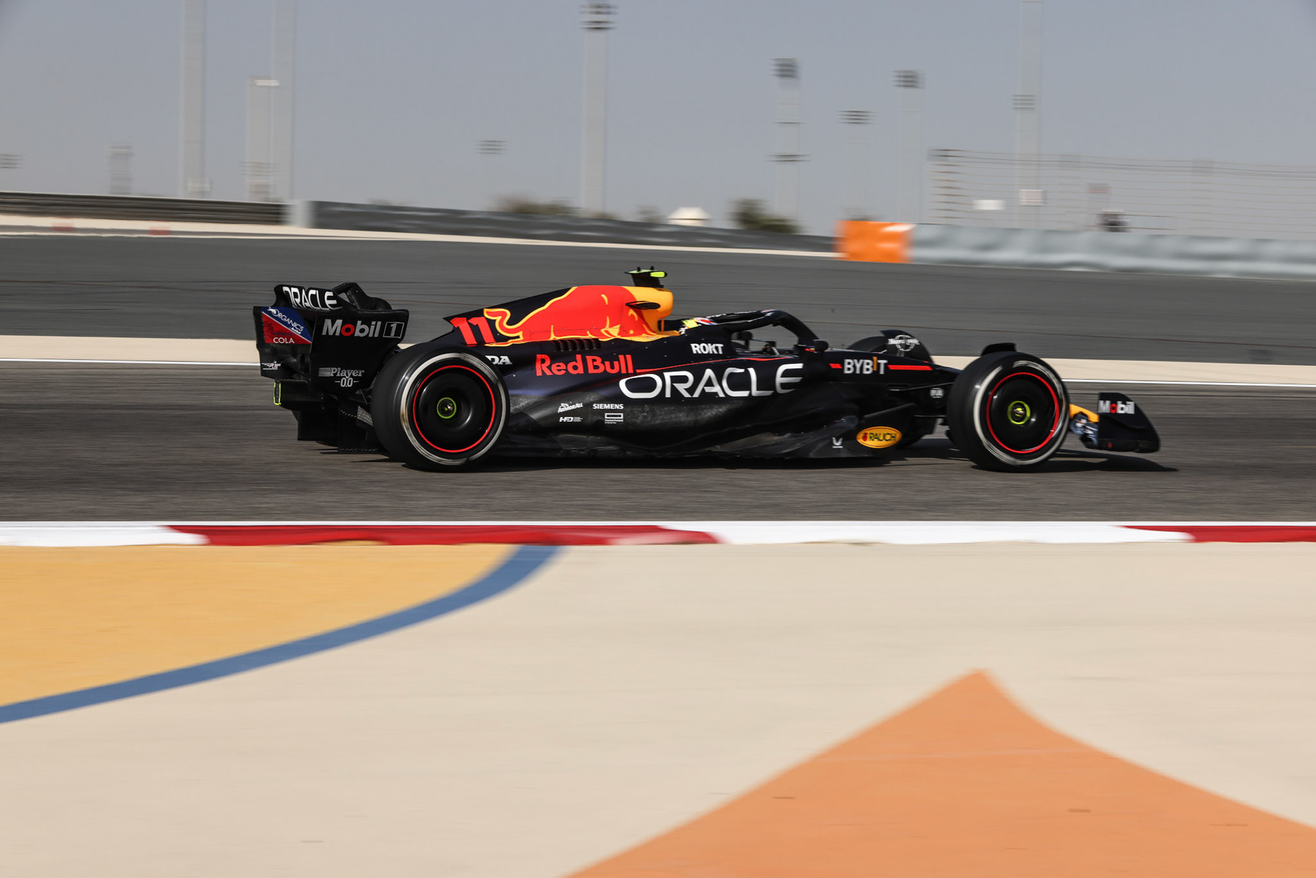 Sergio Perez (MEX) Red Bull Racing; Formel 1 GP Bahrain. Samstag 04.03.2023
