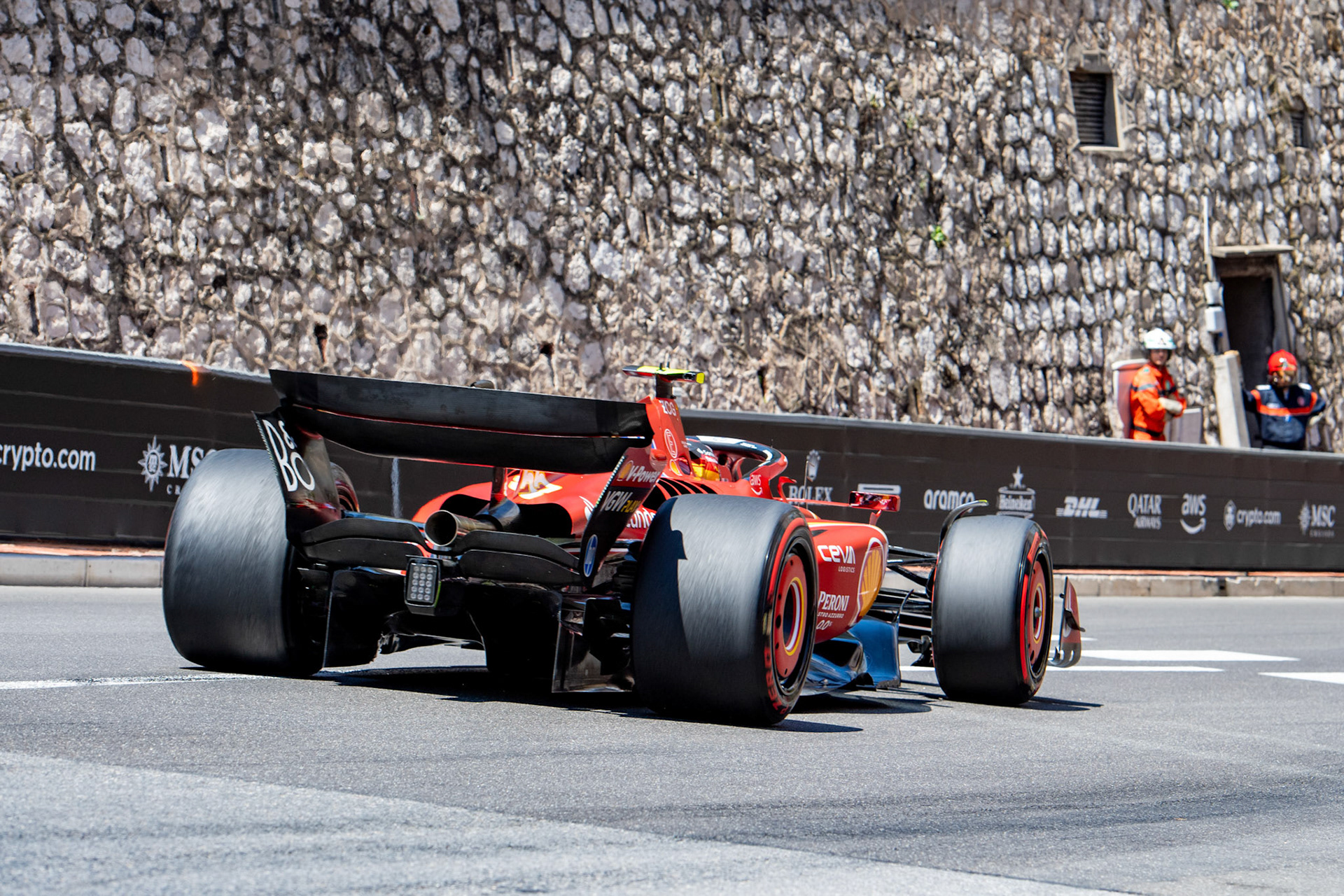 Carlos Sainz #55, Scuderia Ferrari; Formel1 GP Monaco Samstag, 25.05.2024
