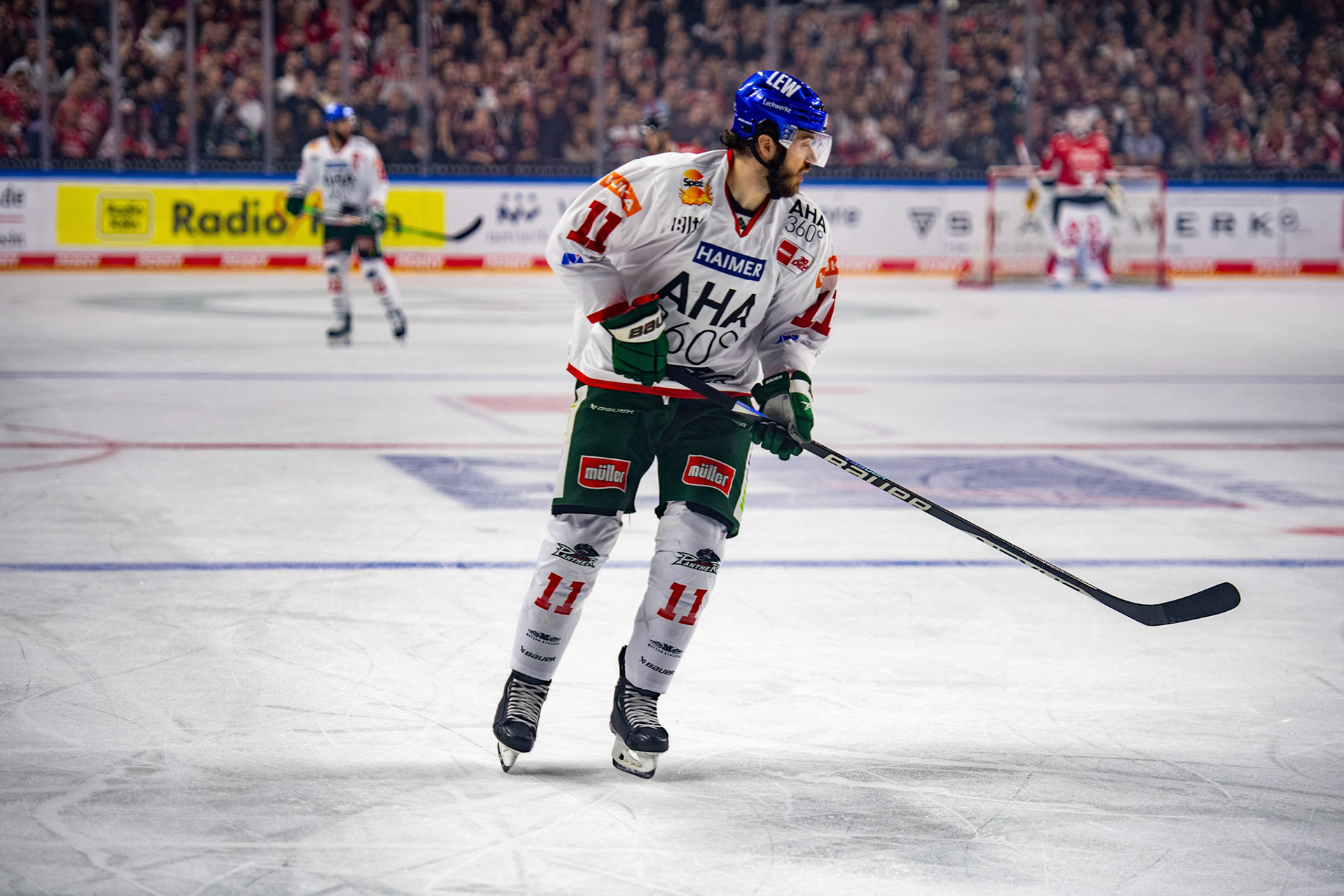 Mick Koehler; DEL Kölner Haie - Augsburger Panther, 03.10.2023