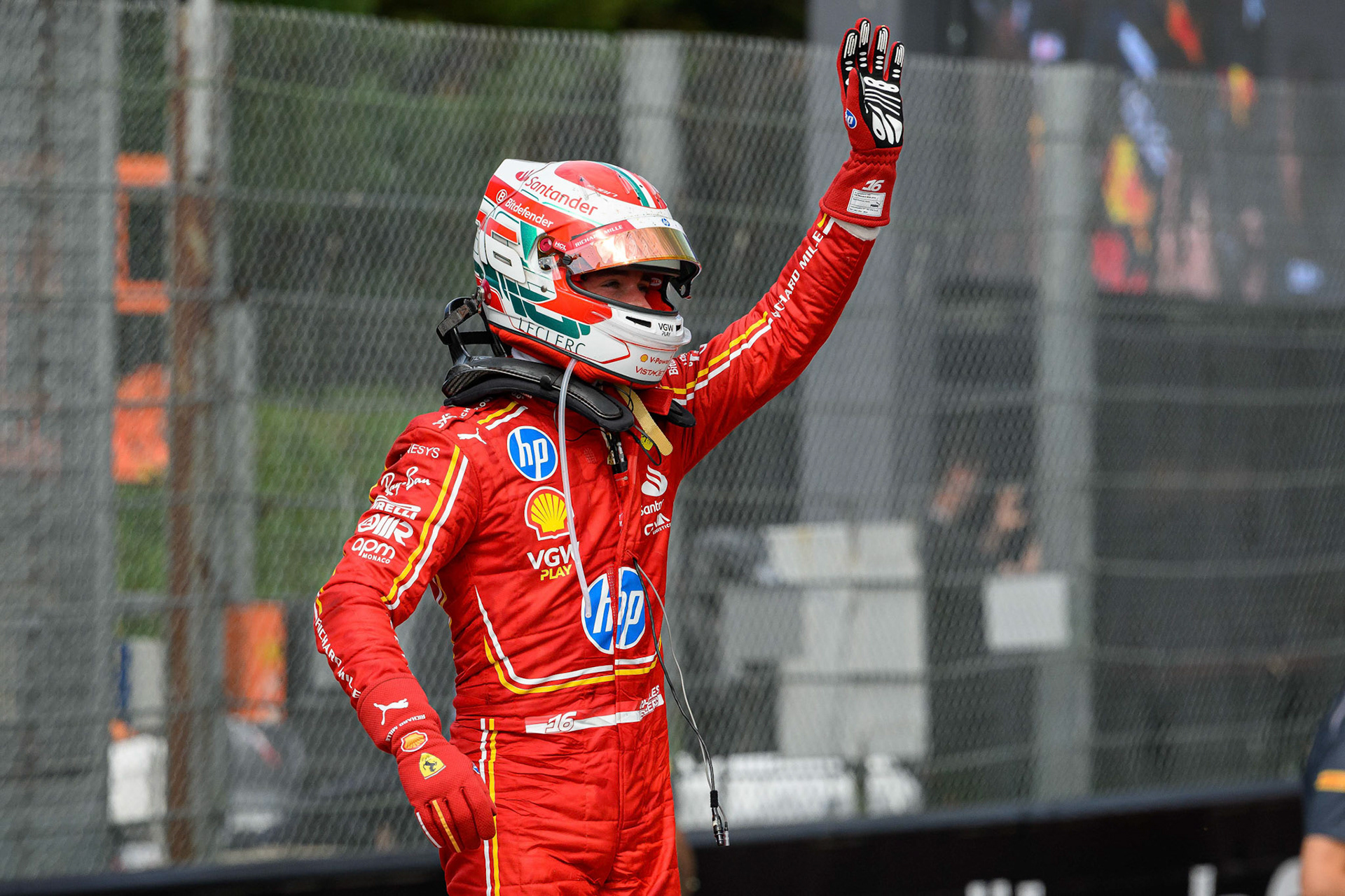 Charles Leclerc #16, Scuderia Ferrari; F1 GP Imola / Italien Sonntag, 19.05.2024