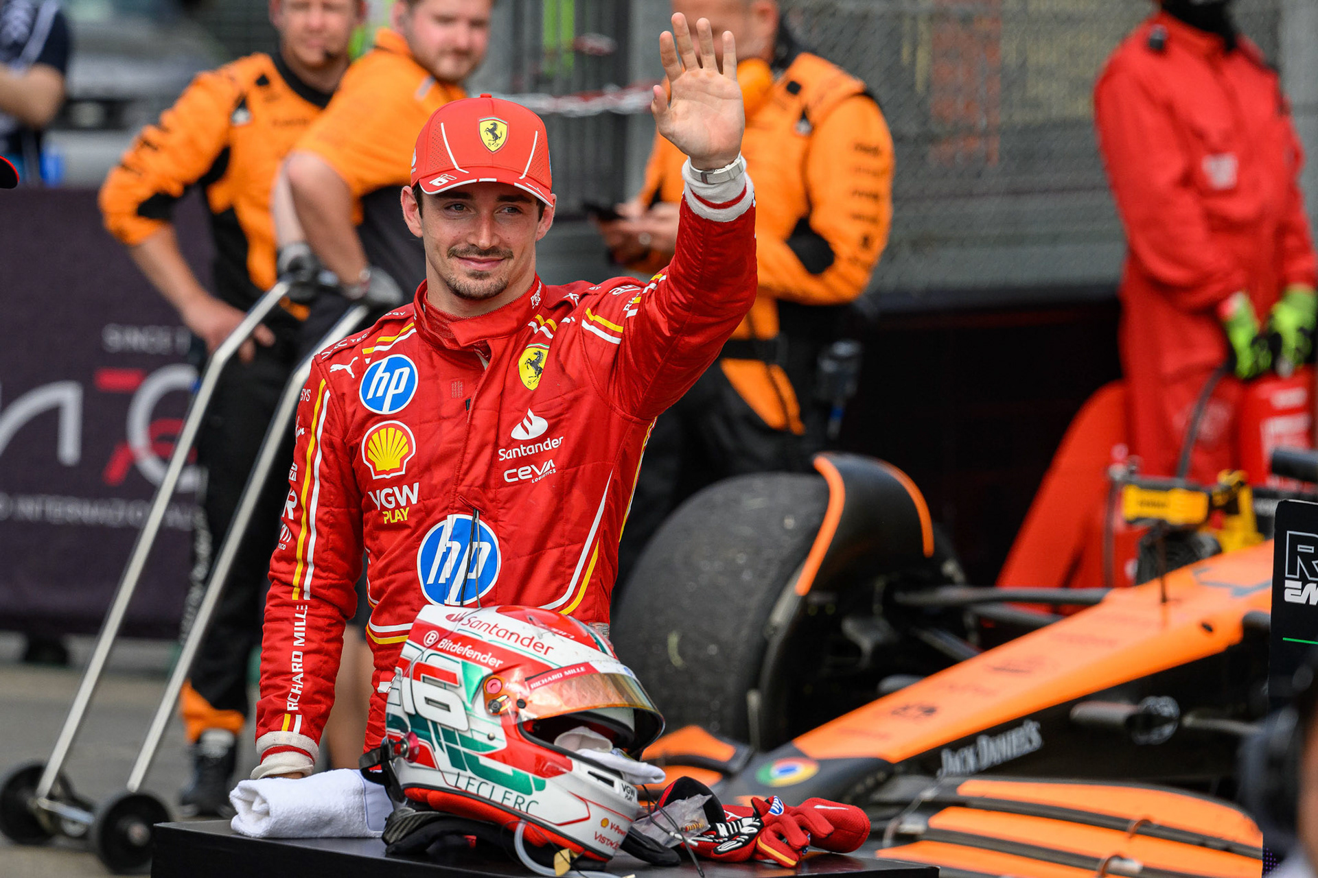Charles Leclerc #16, Scuderia Ferrari; F1 GP Imola / Italien Sonntag, 19.05.2024