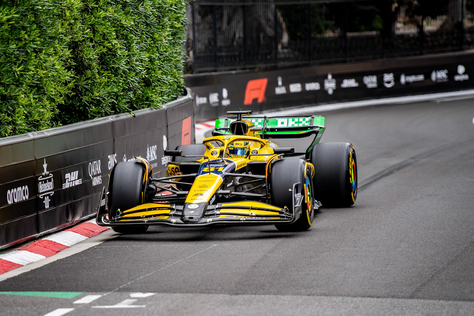 Oscar Piastri #81, McLaren Formula 1 Team; Formel1 GP Monaco Freitag, 24.05.2024