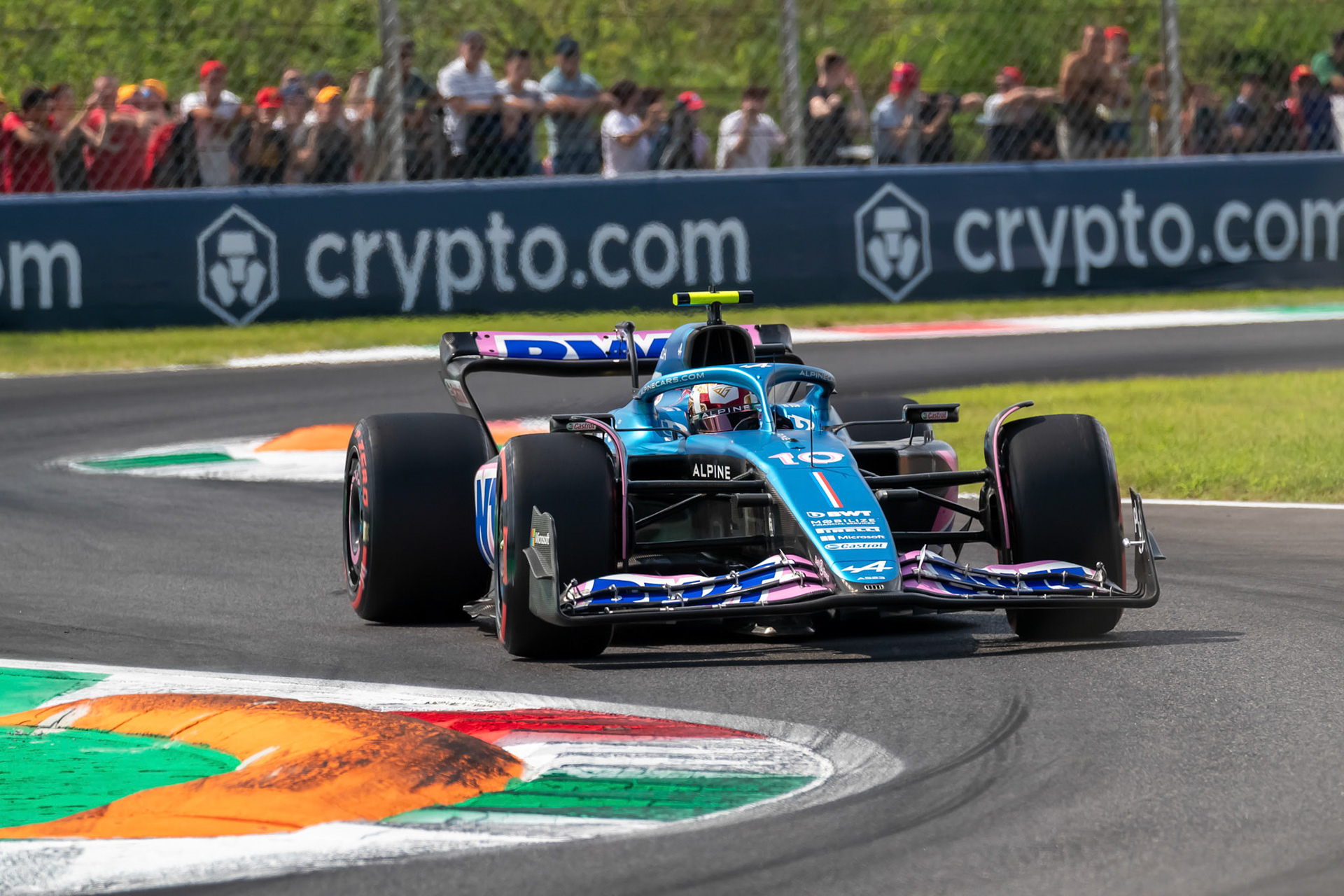 Pierre Gasly (FRA) Alpine F1 Team; Formel 1 GP Italien / Monza. Samstag, 02.09.2023