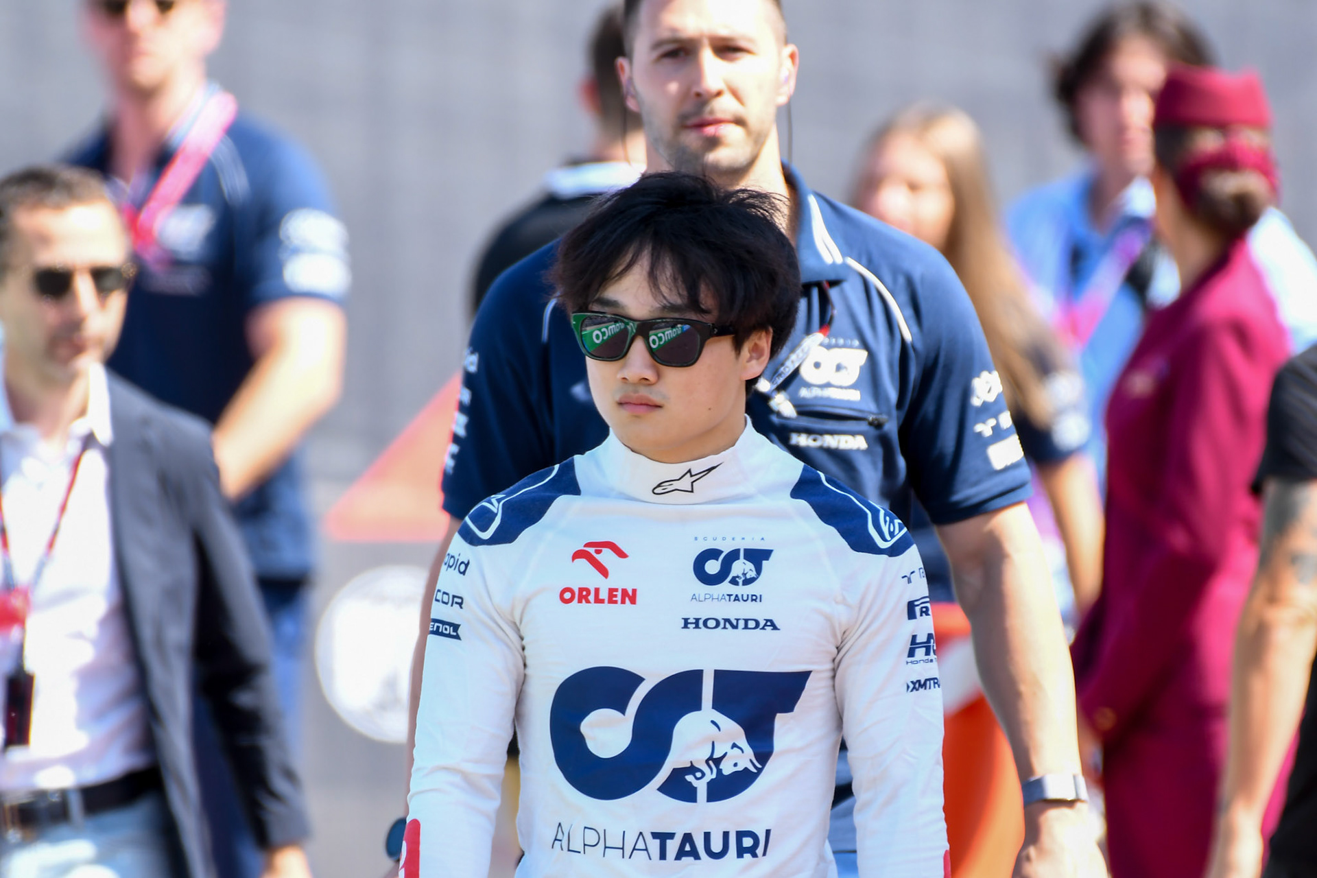 Yuki Tsunoda (JPN) Scuderia Alpha Tauri; Formel 1 GP Monaco. Samstag 27.05.2023