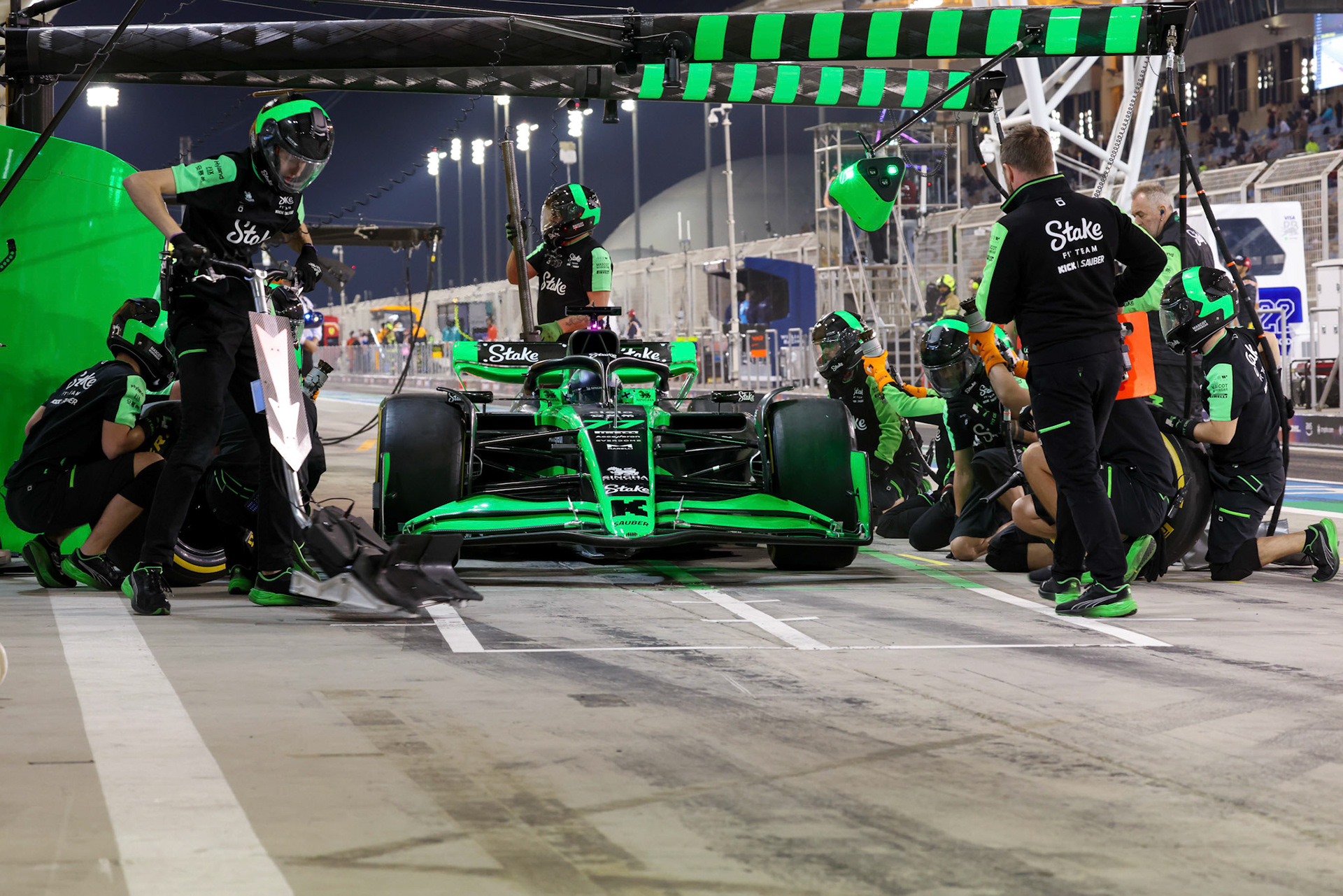 Valtteri Bottas #77, Stake F1 Team Kick Sauber; Formel 1 GP Bahrain. Freitag 01.03.2024