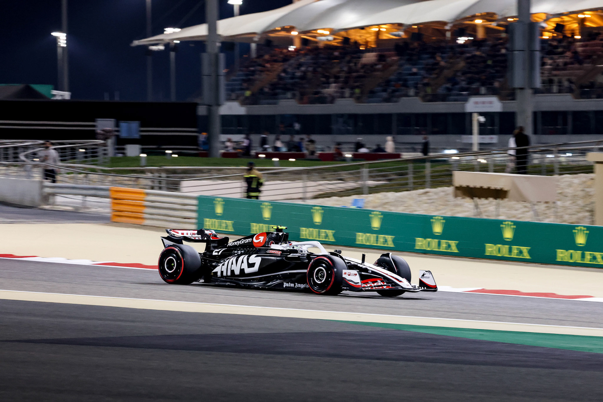 Nico Hülkenberg #27, MoneyGram Haas F1 Team; Formel 1 GP Bahrain. Samstag 02.03.2024