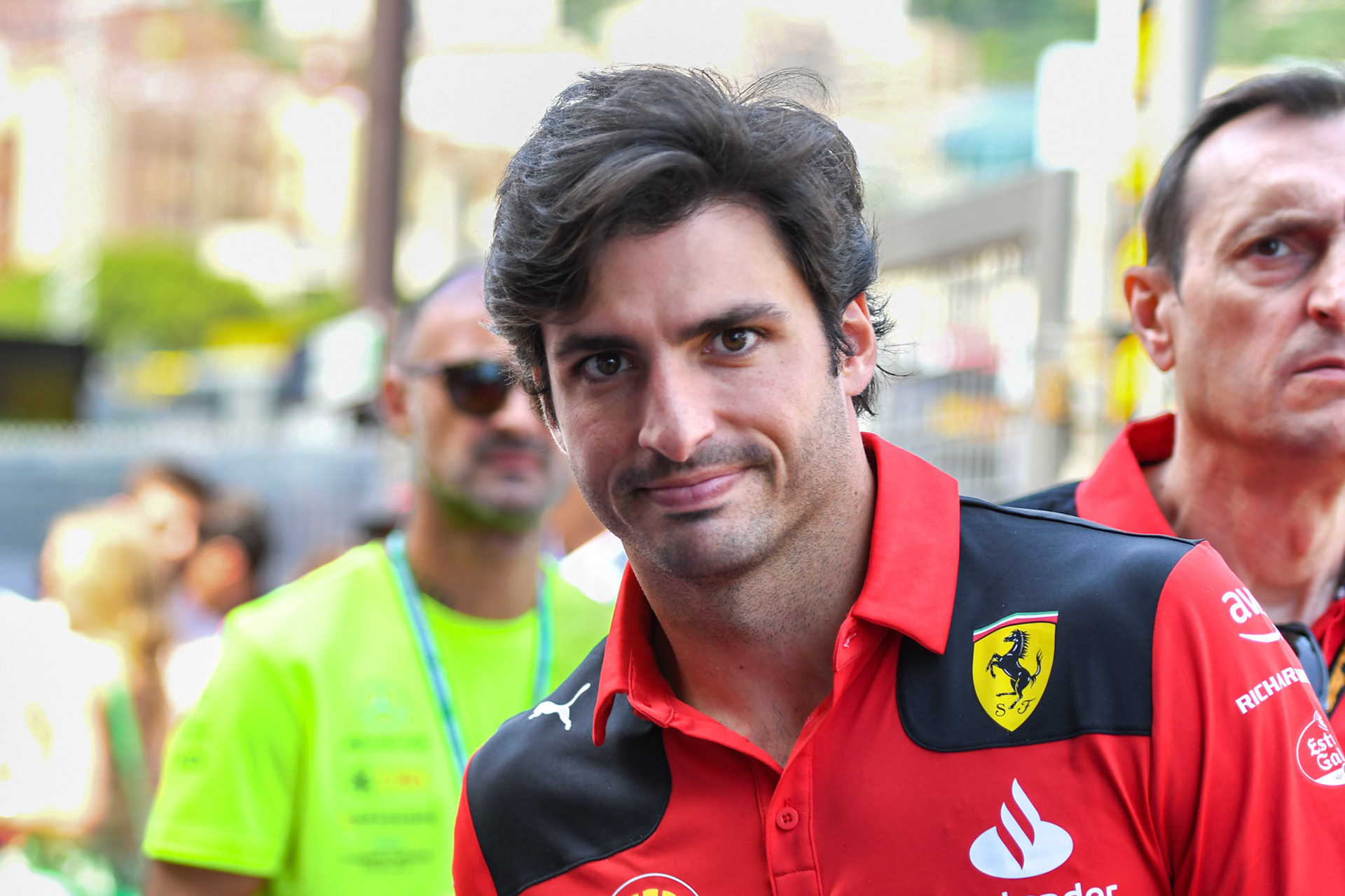 Carlos Sainz (ESP) Scuderia Ferrari; Formel 1 GP Monaco. Sonntag 28.05.2023