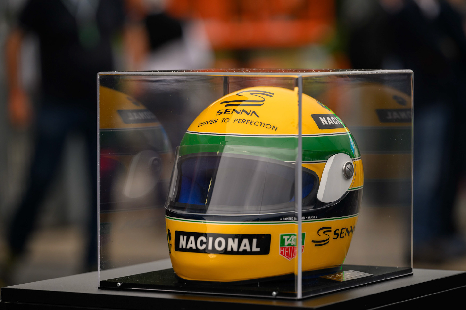 Ayrton Senna´s Helm; F1 GP Imola / Italien Donnerstag, 16.05.2024