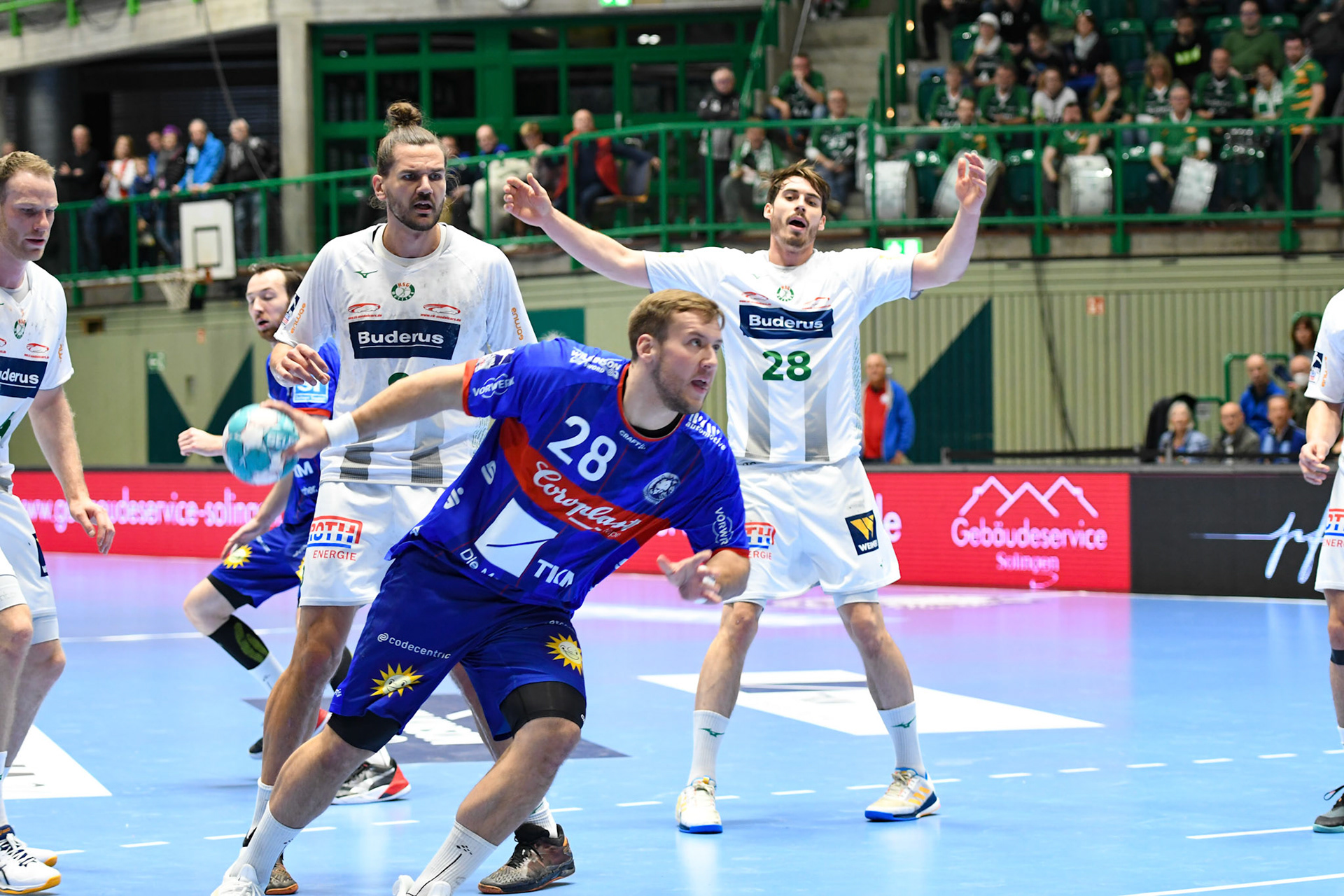 Tom Bergner #28; Handball Bundesliga; BHC 06 - HSG Wetzlar 06.11.2022