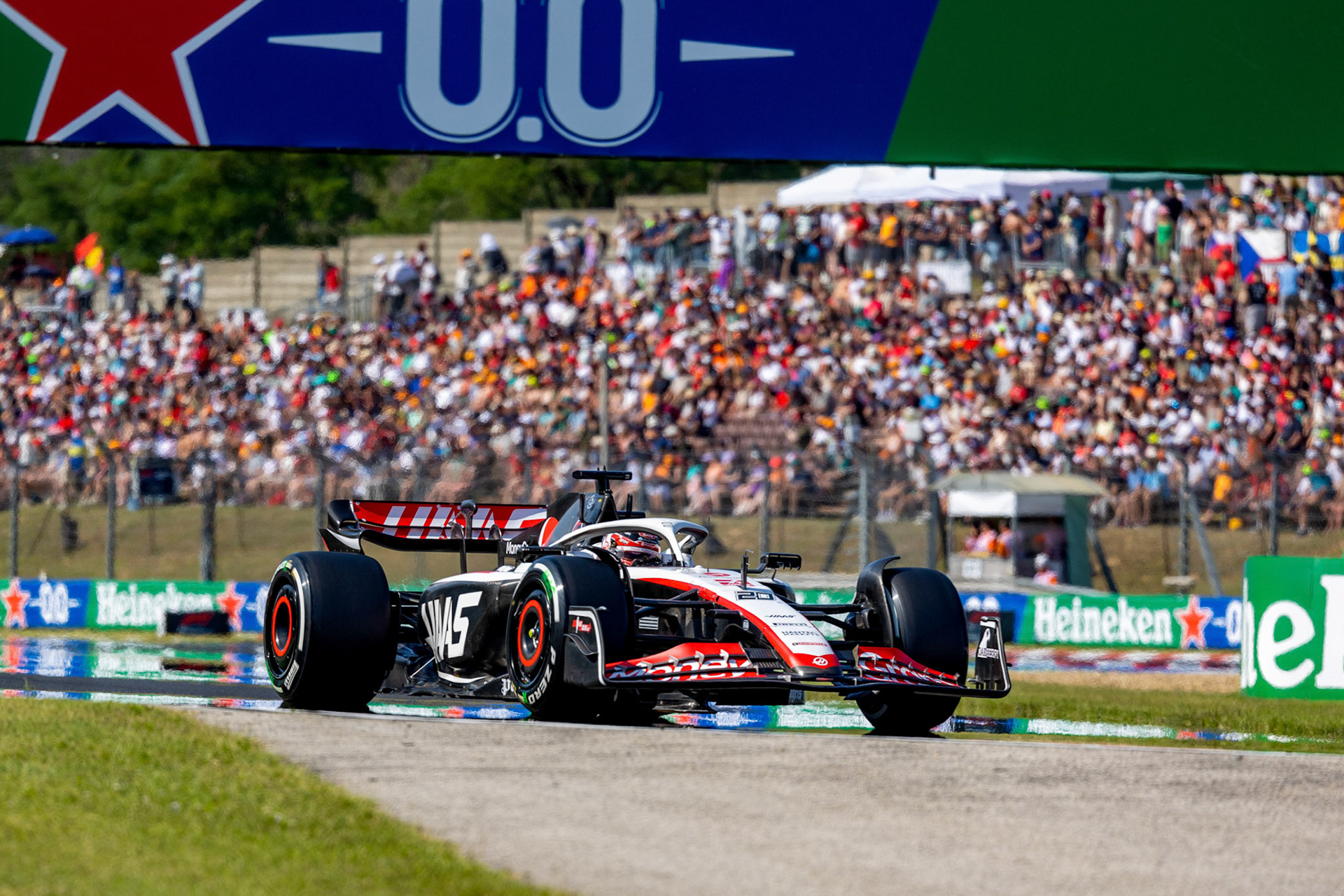 Kevin Magnussen (DEN) Haas F1 Team;Formel 1 GP Budapest / Ungarn. Samstag, 22.07.2023