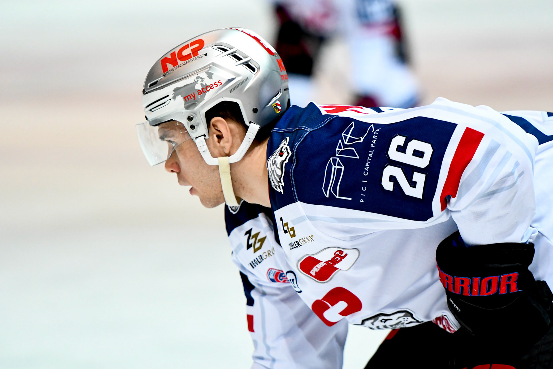 Dennis Lobach 26; DEL Iserlohn Roosters - Nuernberg Ice Tigers 17.02.2023