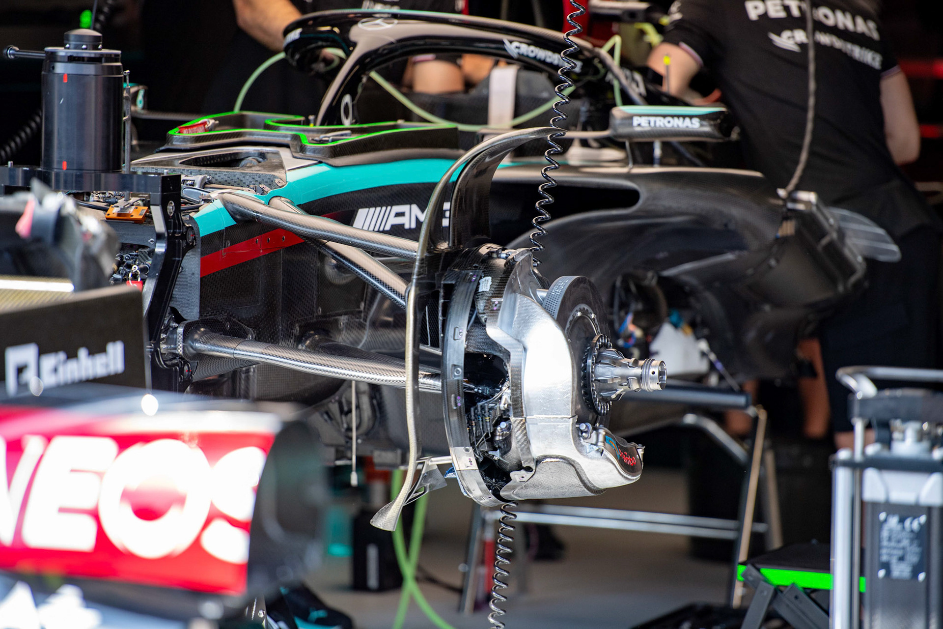 Mercedes-AMG Petronas F1 Team; Formel1 GP Monaco Donnerstag, 23.05.2024