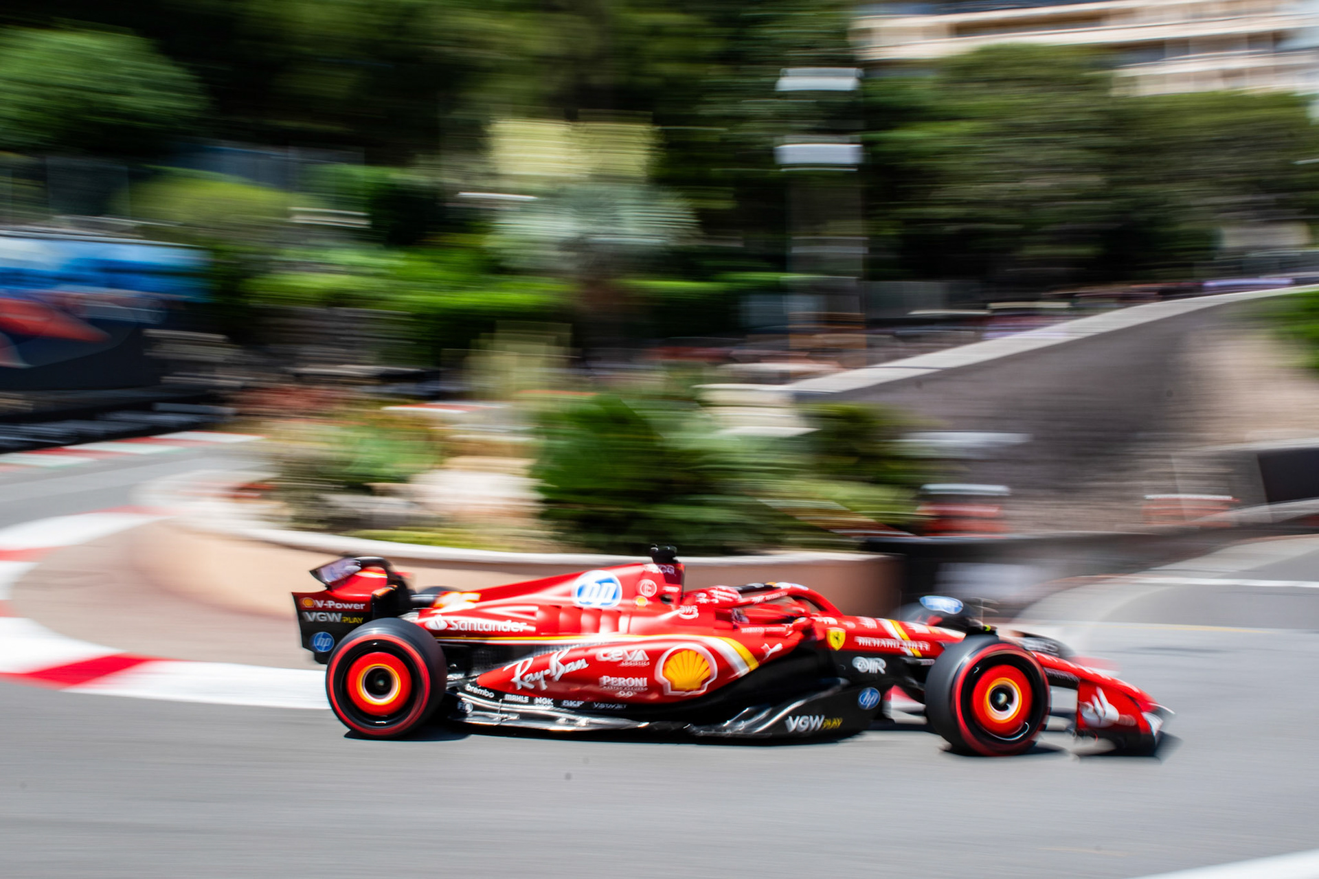 Charles Leclerc #16, Scuderia Ferrari; Formel1 GP Monaco Samstag, 25.05.2024