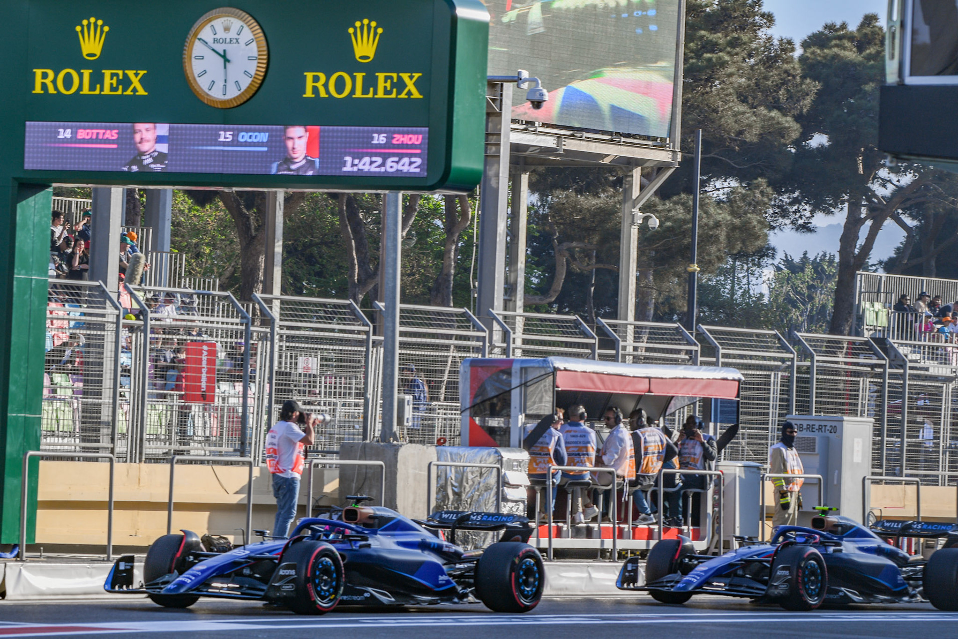 Alexander Albon (THA) Williams Racing; Formel 1 GP Baku Azerbaijan. Freitag 28.04.2023