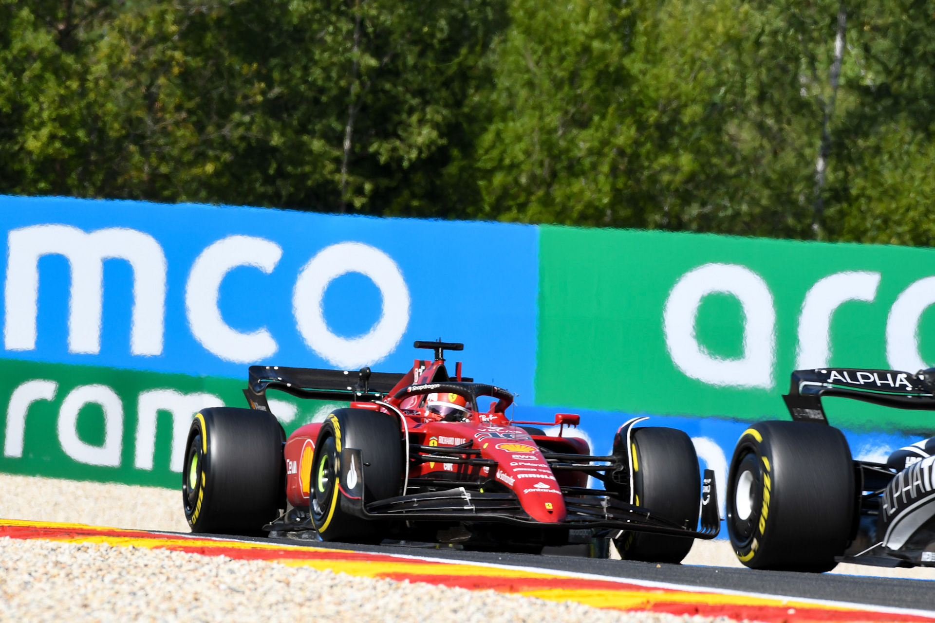 Charles Leclerc (MCO) Scuderia Ferrari; Formel 1 GP Belgien, Sonntag, 28.08.2022