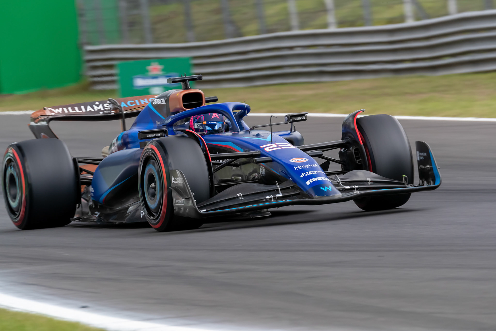 Alexander Albon (THA) Williams Racing;Formel 1 GP Italien / Monza. Freitag, 01.09.2023