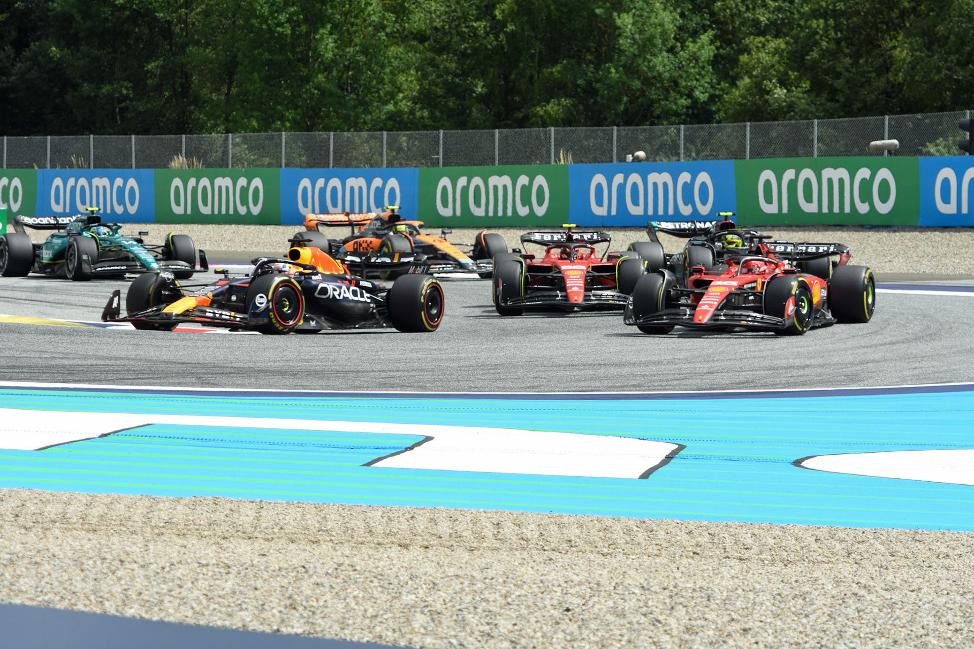 Rennenstart; Formel 1 GP Austria / Österreich. Sonntag, 02.07.2023