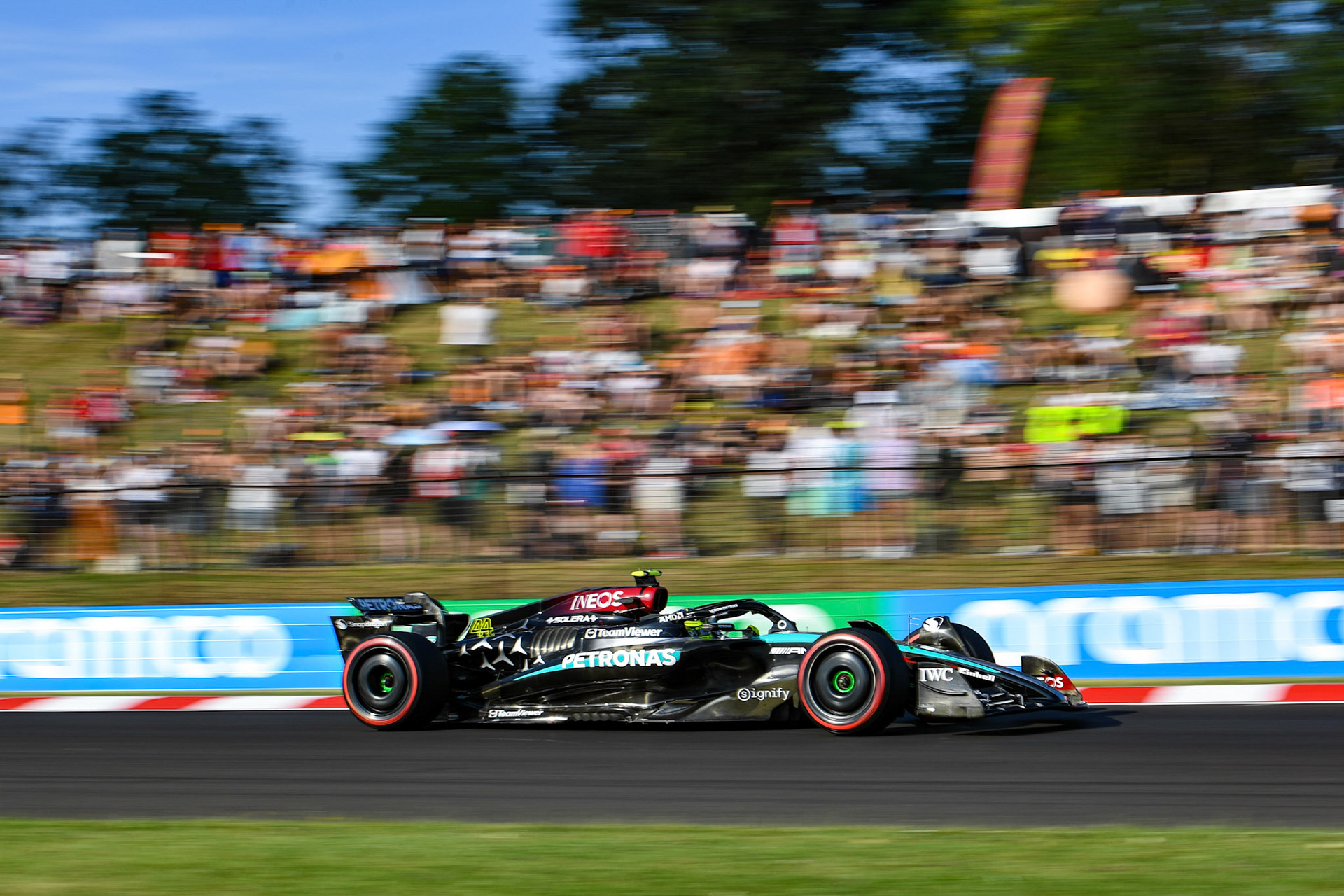 Lewis Hamilton #44, Mercedes-AMG Petronas F1 Team;Formel 1 Budapest / Ungarn, 20.07.2024